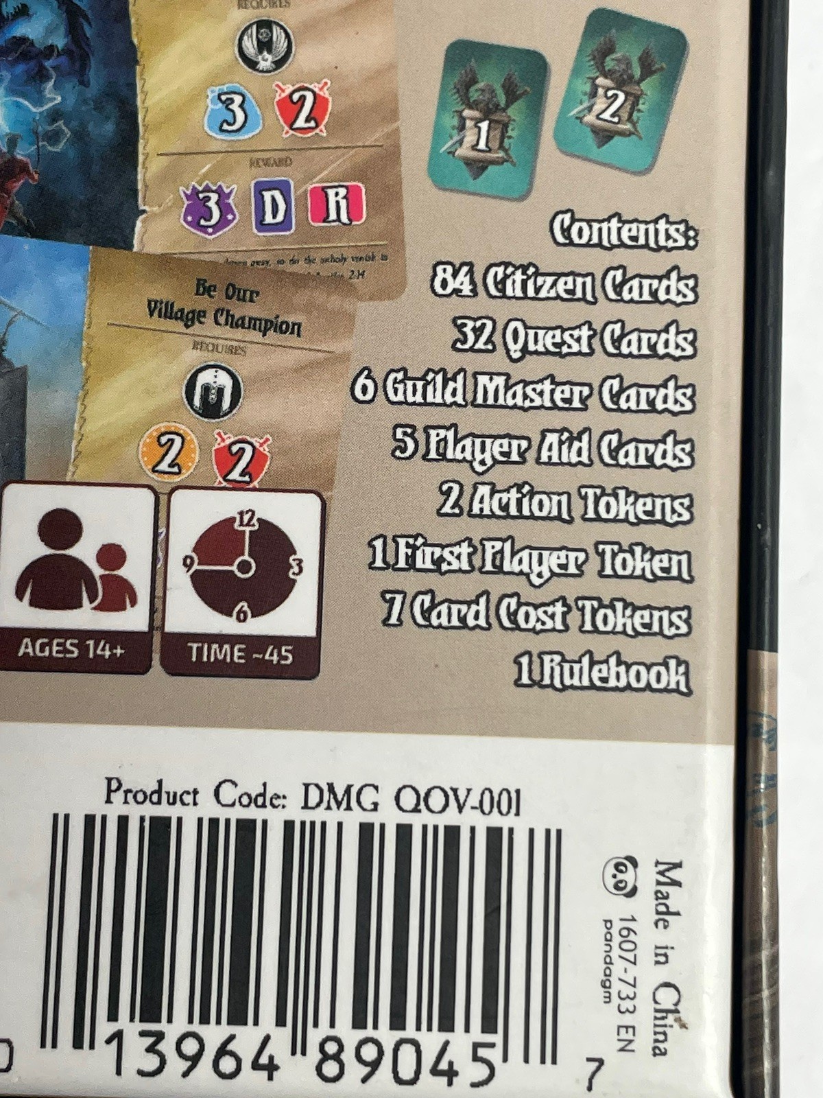Quests of Valeria Board Game From Daily Magic