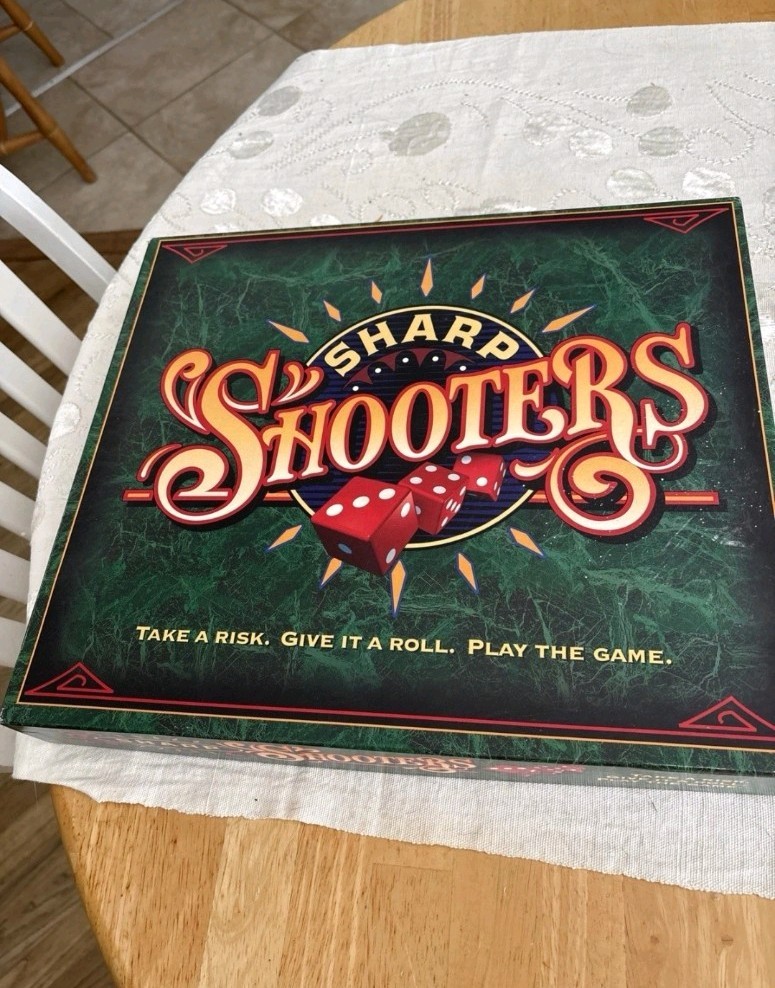 Vintage 1994 Milton Bradley Sharp Shooters Game. Used, Complete!