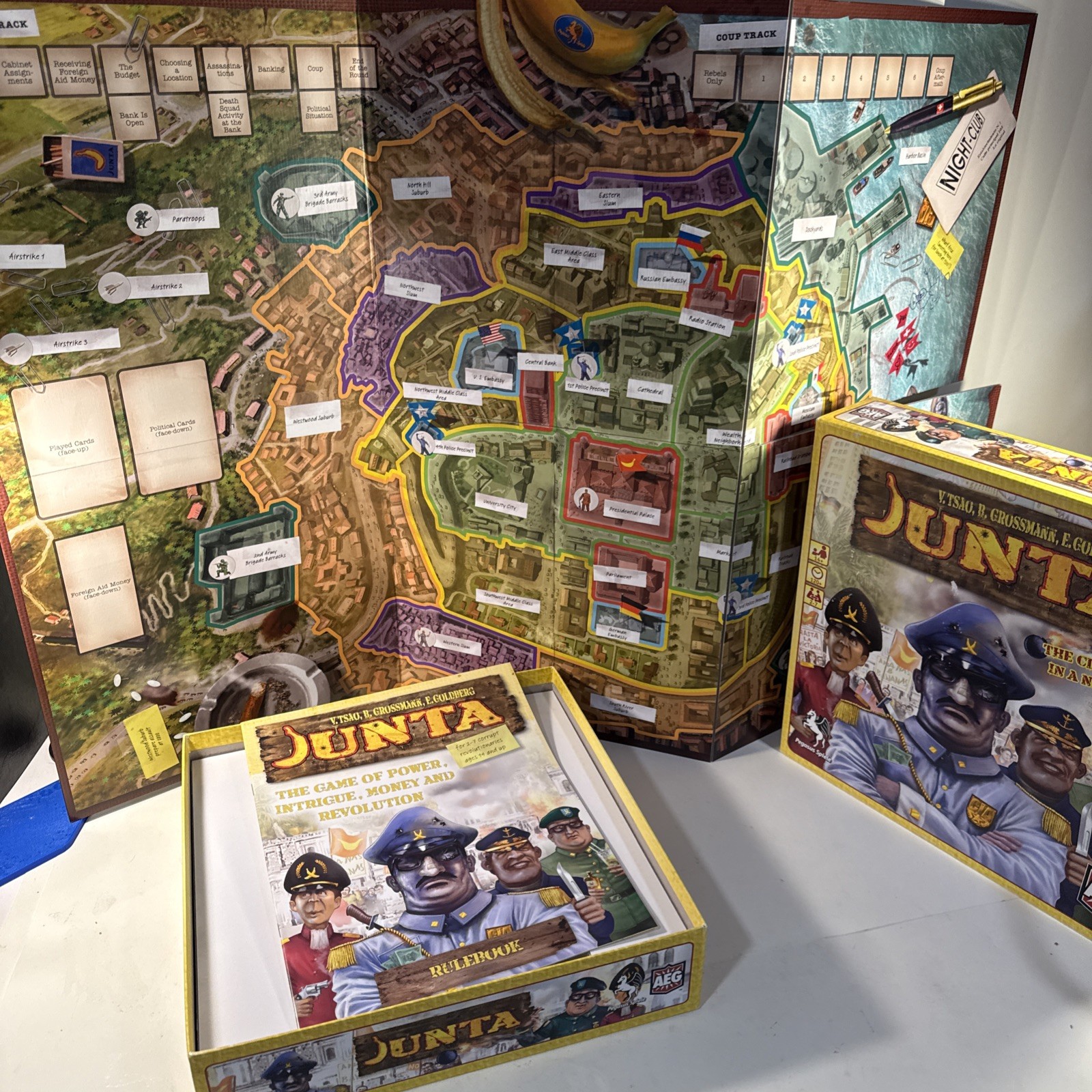 Junta Board 2015, Alderac Entertainment Group, Pre Owned
