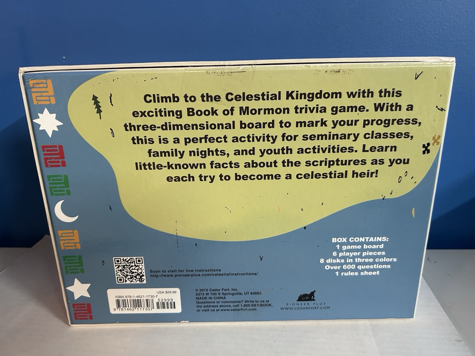 Who Wants To Be A Celestial Heir Board Game Book of Mormon Edition – COMPLETE!
