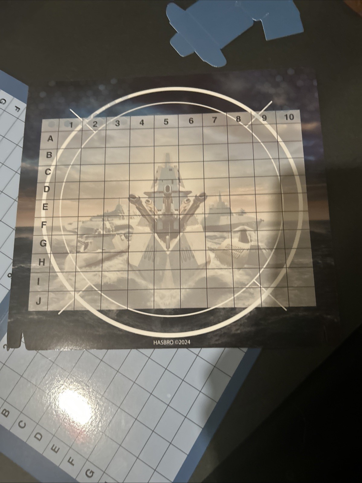 Cardboard “To Go” Battleship board Game Puzzle To Play