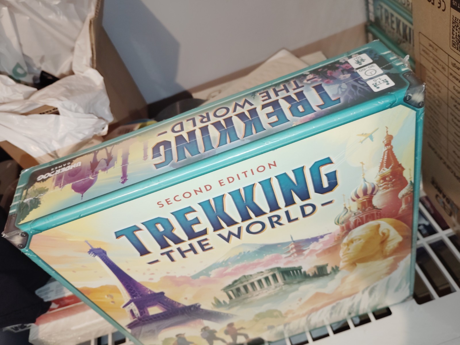 Trekking the World Second Edition Board Game – BRAND NEW Sealed – Underdog Games
