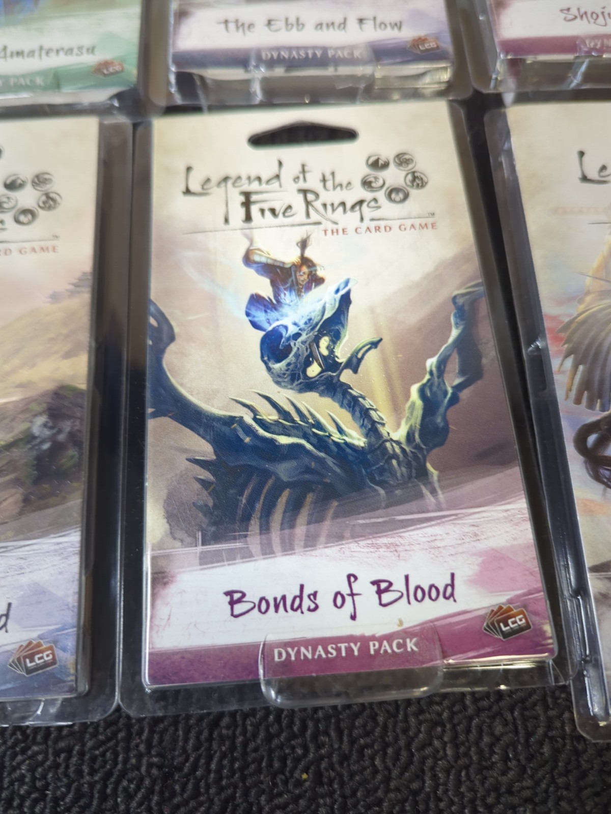 Legend of Five Rings LCG Card Game 12 Decks + 1 Expansion Lot New Sealed B19