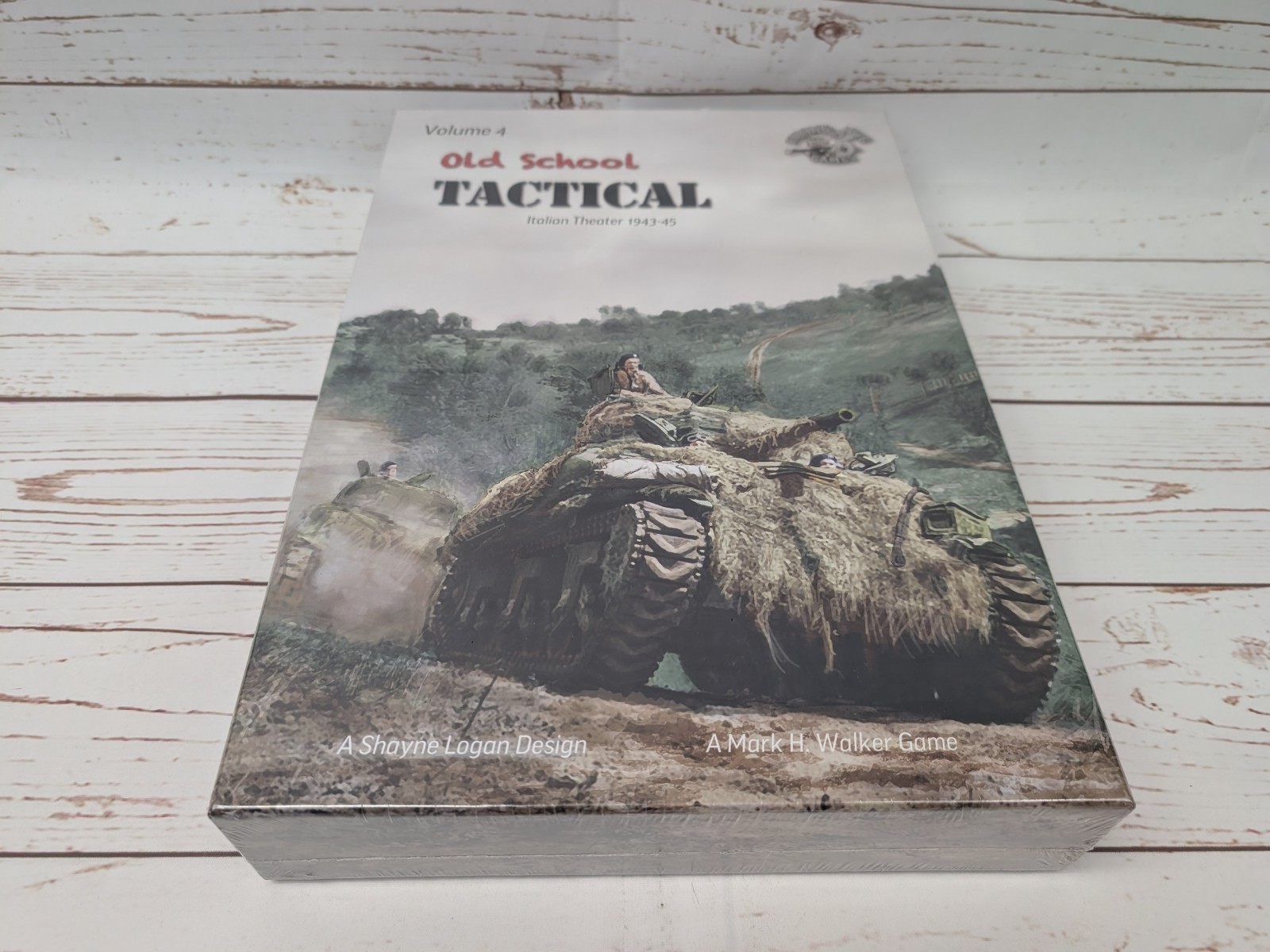 Old School Tactical Vol 4 Italian Theater Flying Pig Games NIS WWII Board Game