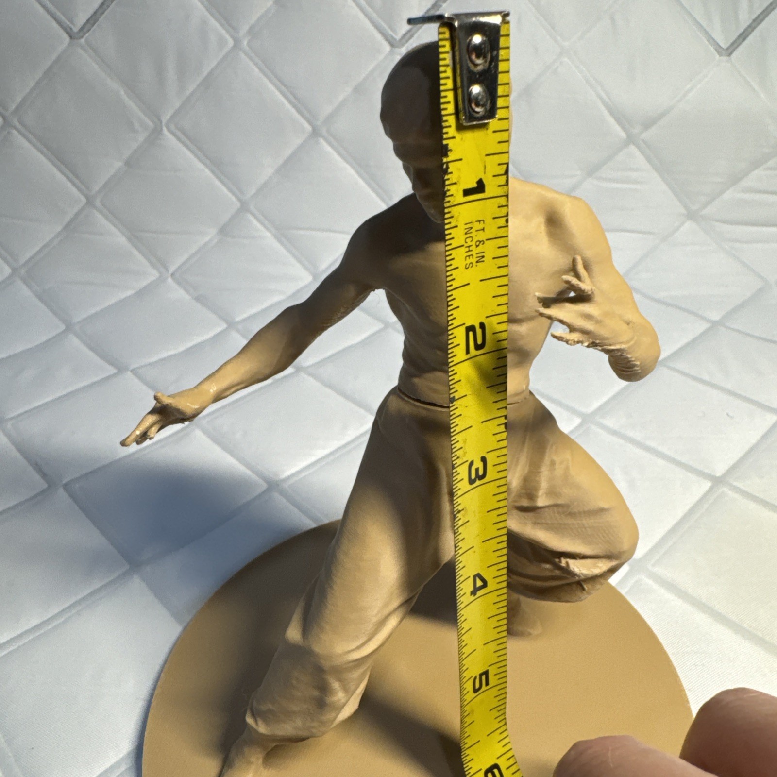 Bruce Lee Expansion: Bruce Lee Miniature Flawed 3D Rough Print Unpainted