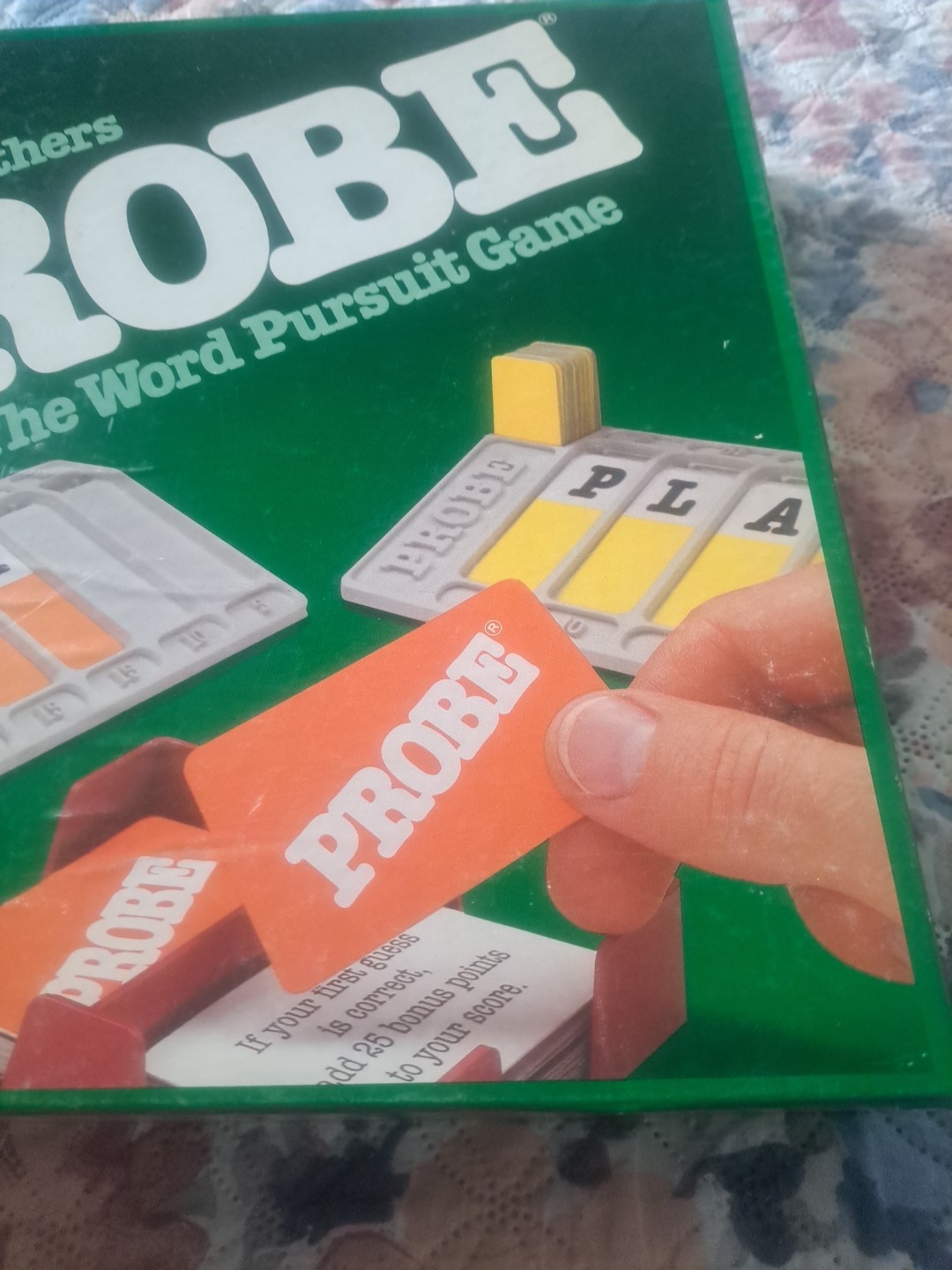 Vintage Parker Brothers Probe The Word Pursuit Game 1982 Complete VERY GOOD COND