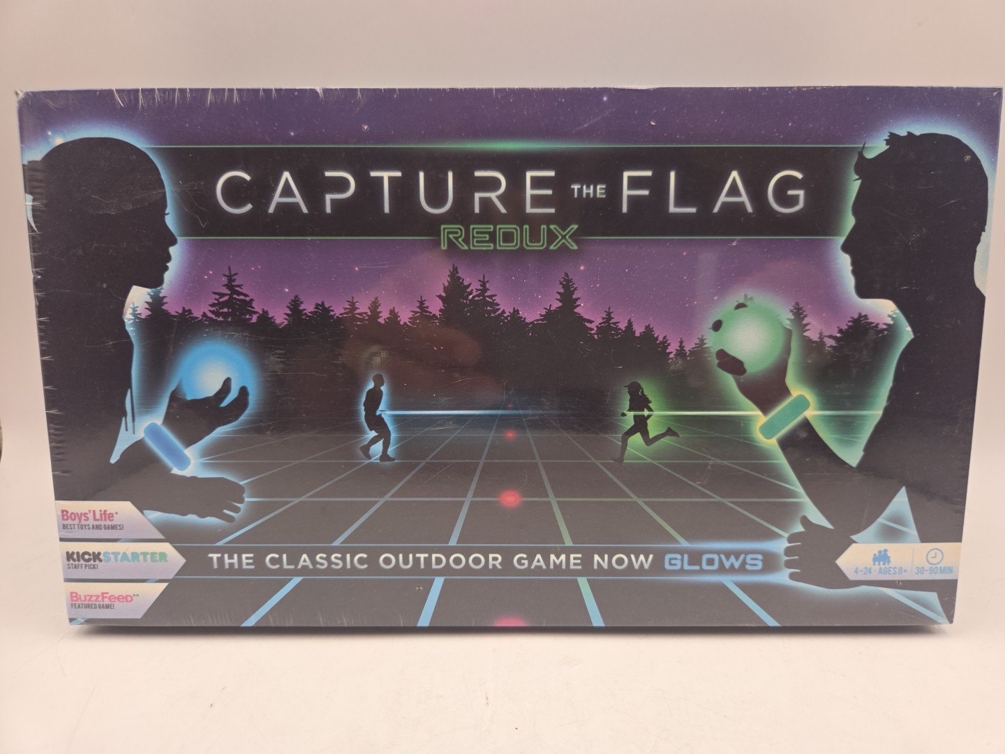 CAPTURE THE FLAG REDUX: Glow in the Dark Outdoor Game – NEW and SEALED!!!!