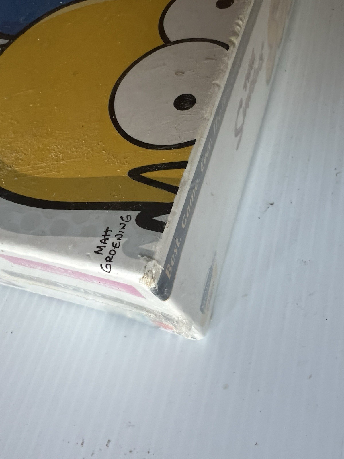 The Simpsons SCENE IT? The DVD Trivia Board Game – NIB Sealed Box damage