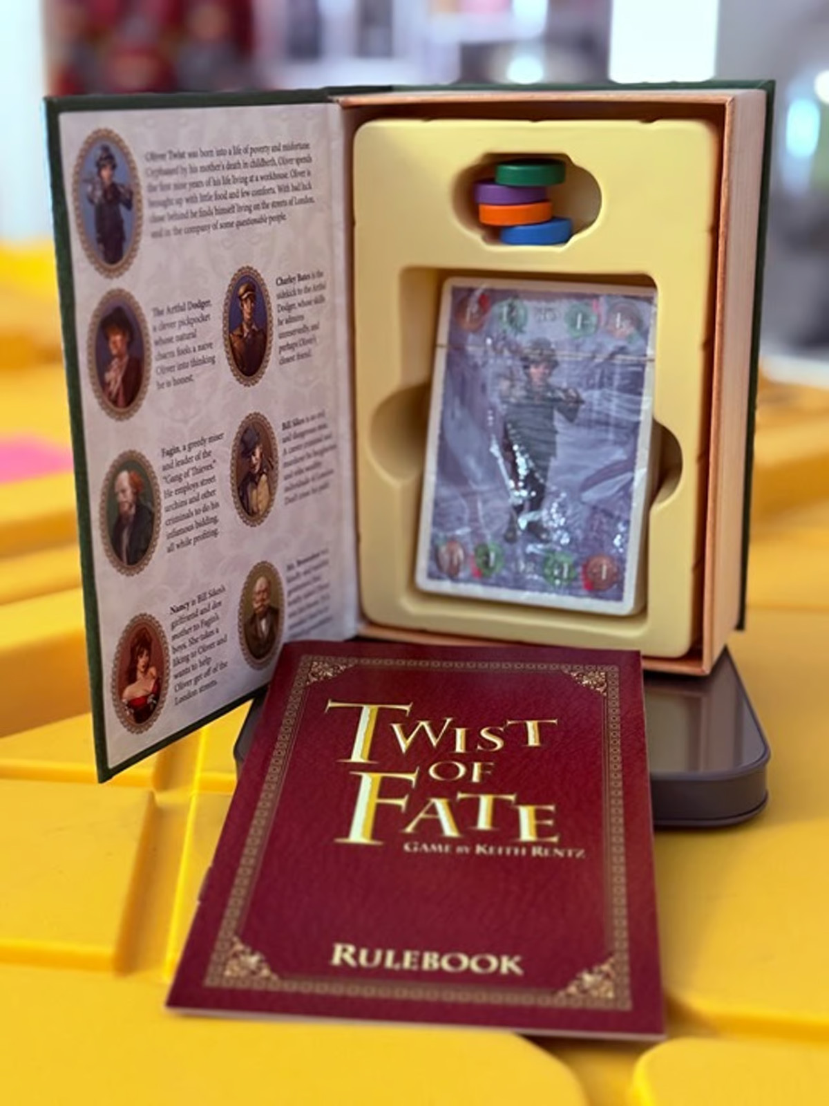 Mayday Games – Twist of Fate Microgame by Keith Rentz Board Game Card Game Used