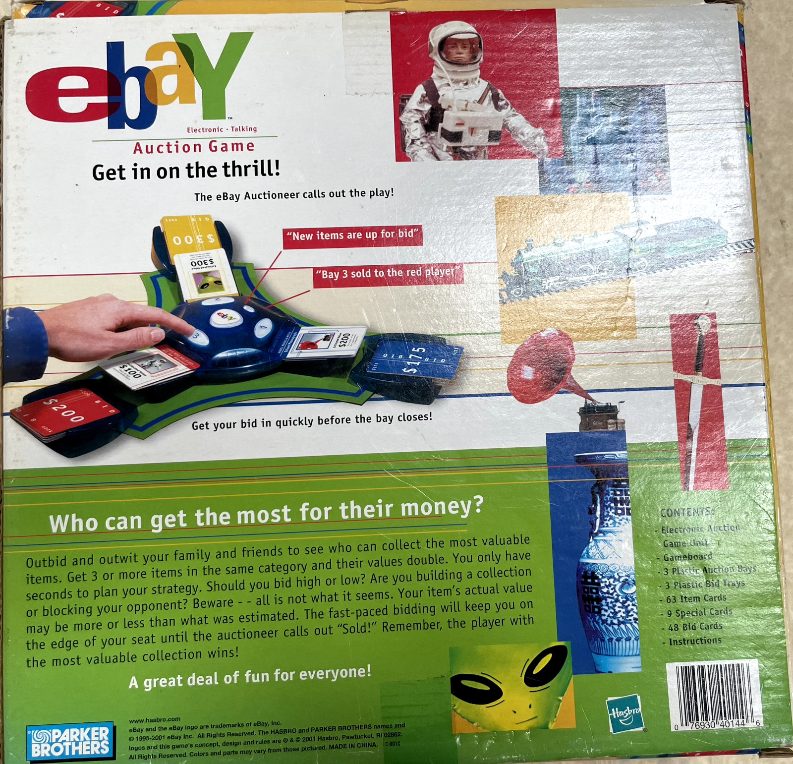 Complete 2001 Ebay Selling & Buying Auction Board Game BY CARDINAL GAMES