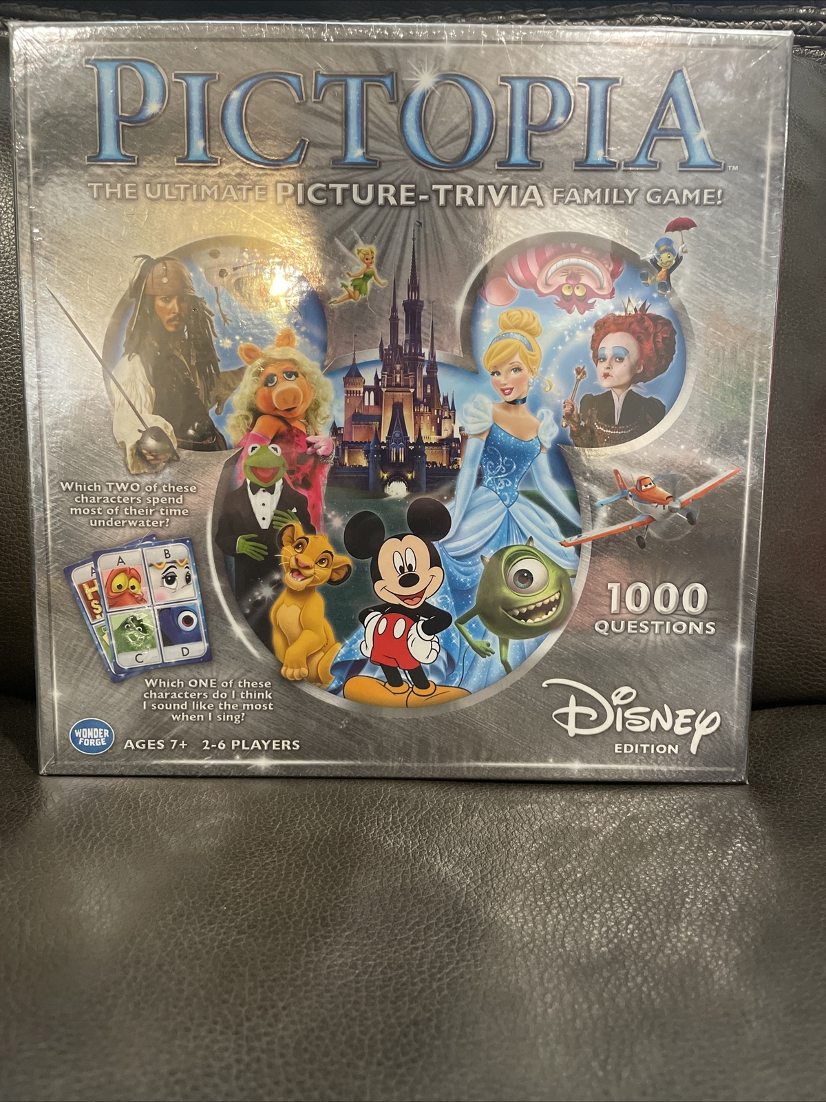NEW Pictopia Disney The Ultimate PICTURE TRIVIA Family Game SEALED