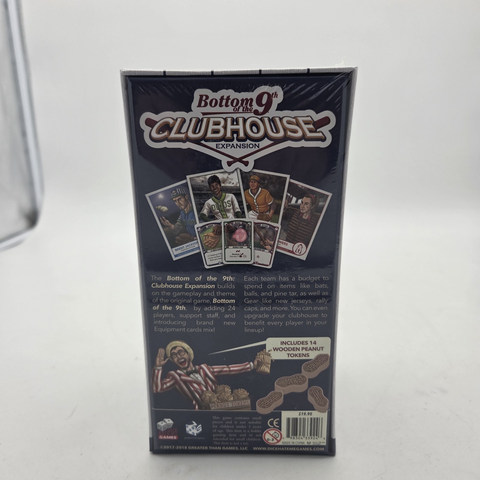 Bottom of the 9th: Clubhouse Expansion Greater Than Games New Sealed
