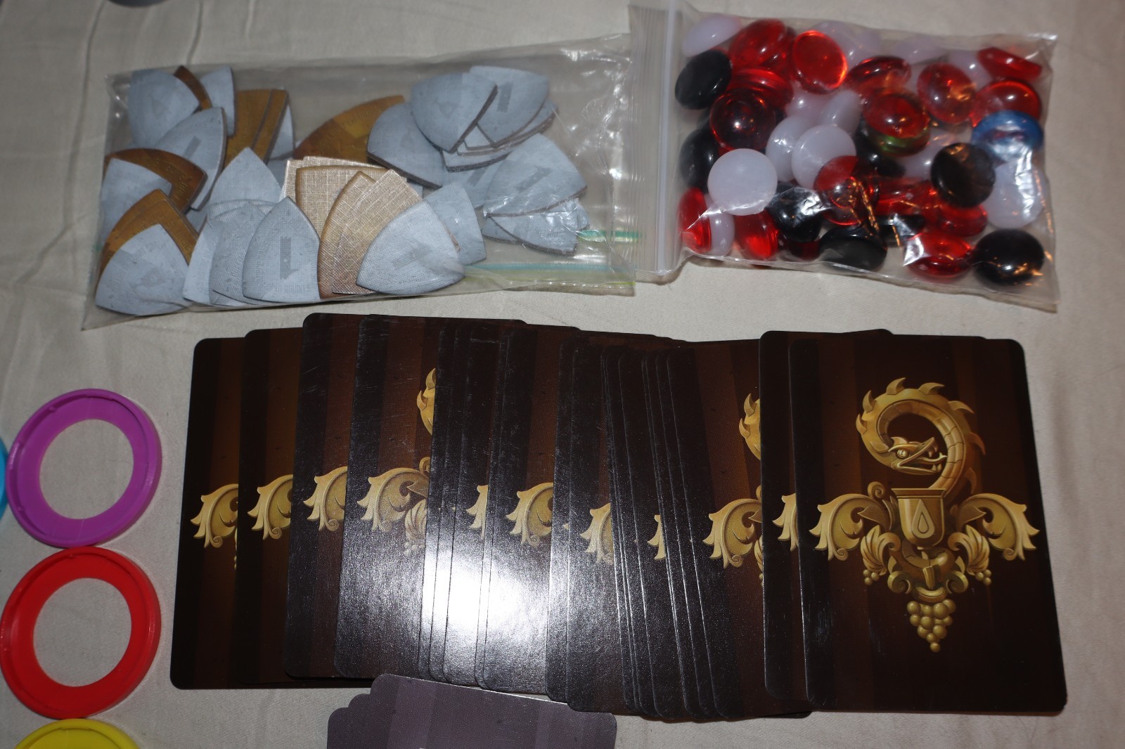 Raise Your Goblets Game Of Toasts Board Game Complete CMON Horrible Games