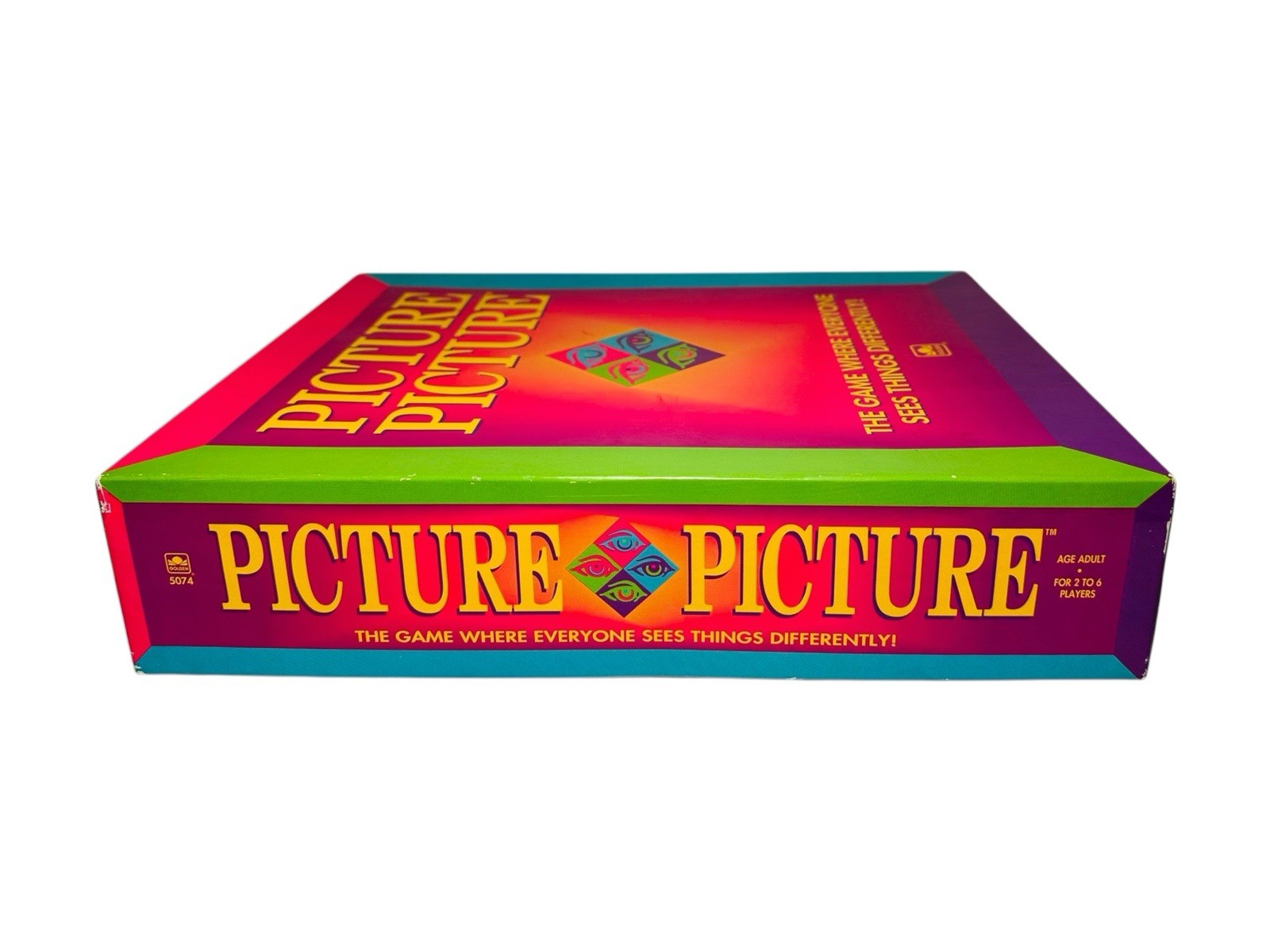Vintage PICTURE PICTURE Board Game By Golden 1992 90s Party No. 5074 COMPLETE