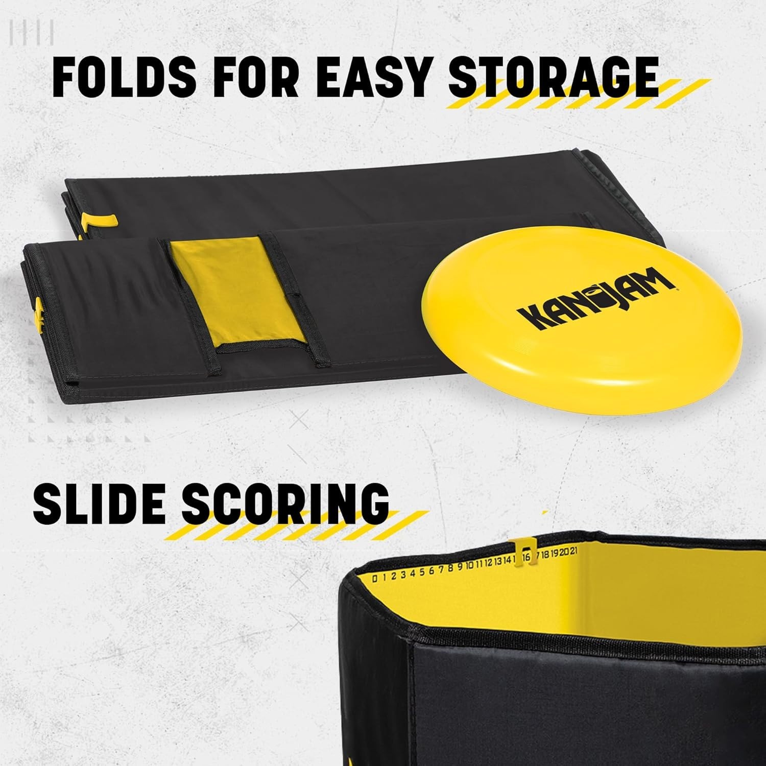 All-Weather Foldable Disc Toss Game with Carry Bag – Unleash Outdoor Joy!
