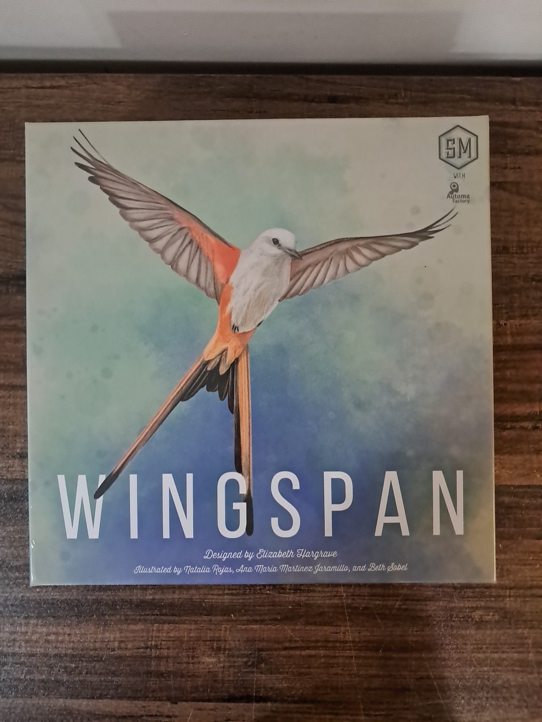 WINGSPAN Bird Base Game 2019 Stonemaier Games, STM910 Unopened Contents