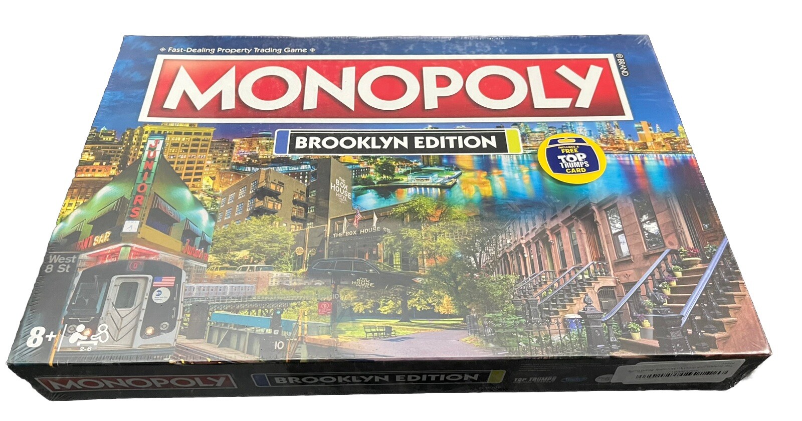 Monopoly Brooklyn Edition Board Game New York Sealed New Hasbro Top Trumps Card