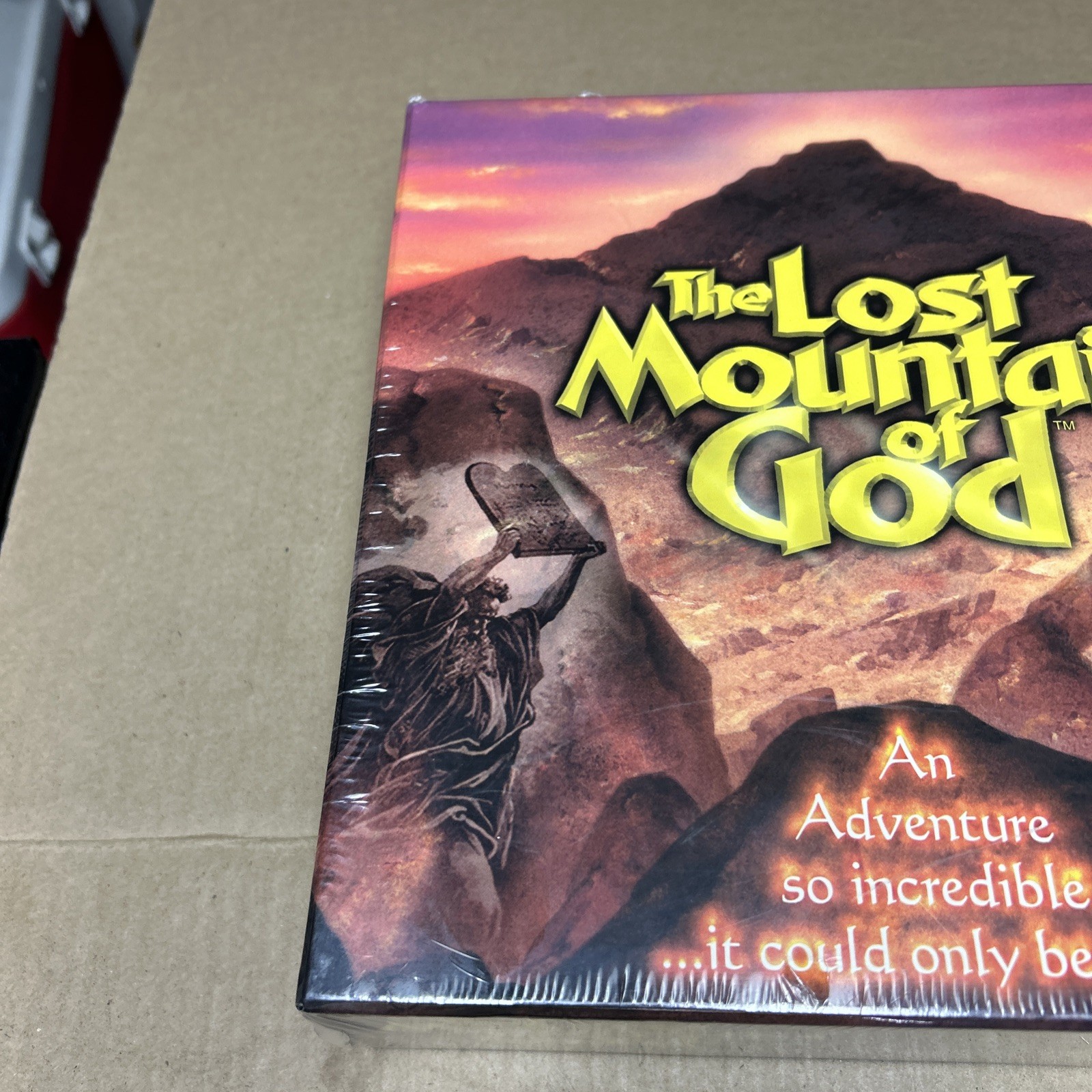 Tommy Nelson The Lost Mountain of God Biblical Adventure Board Game New W/Tears