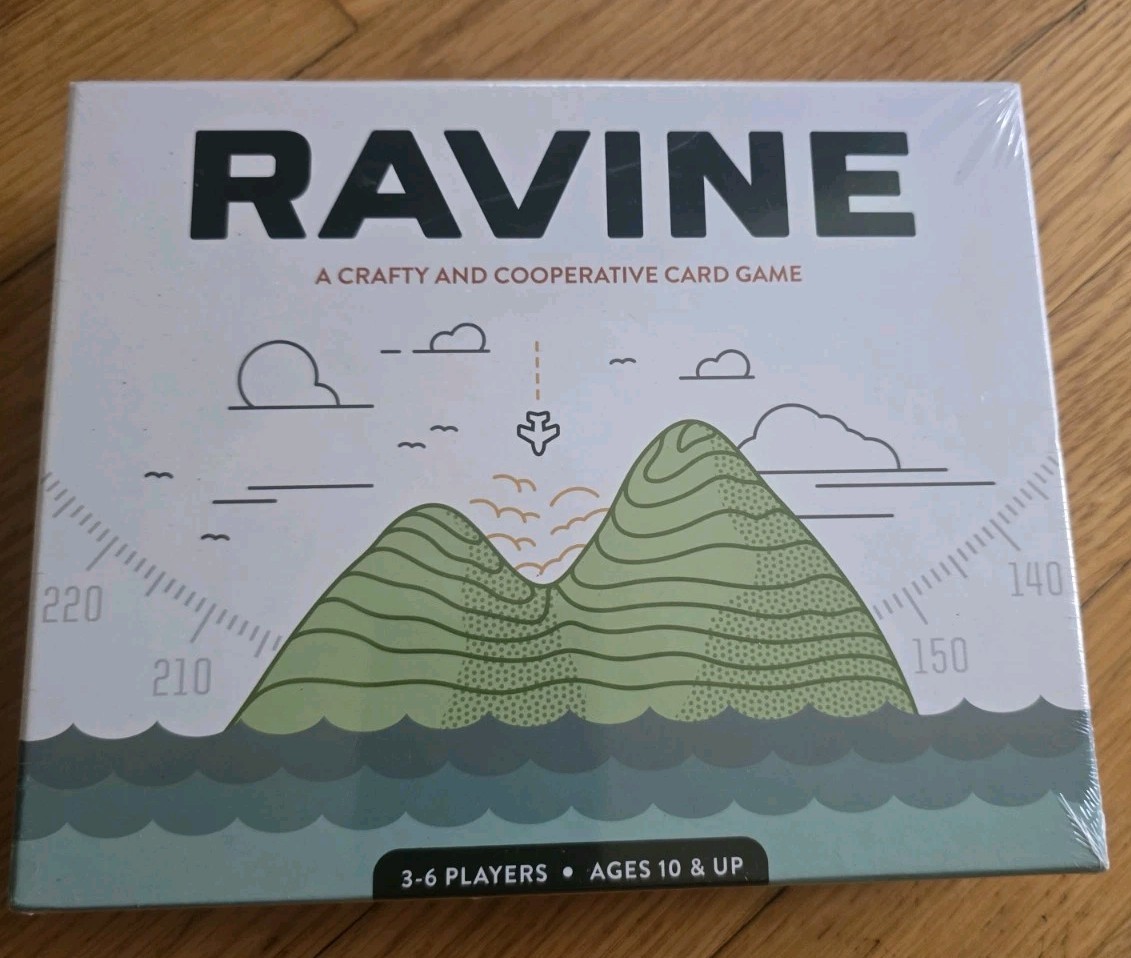 RAVINE A Crafty and Cooperative Card Game By Stellar Factory 3-6 Players – NEW