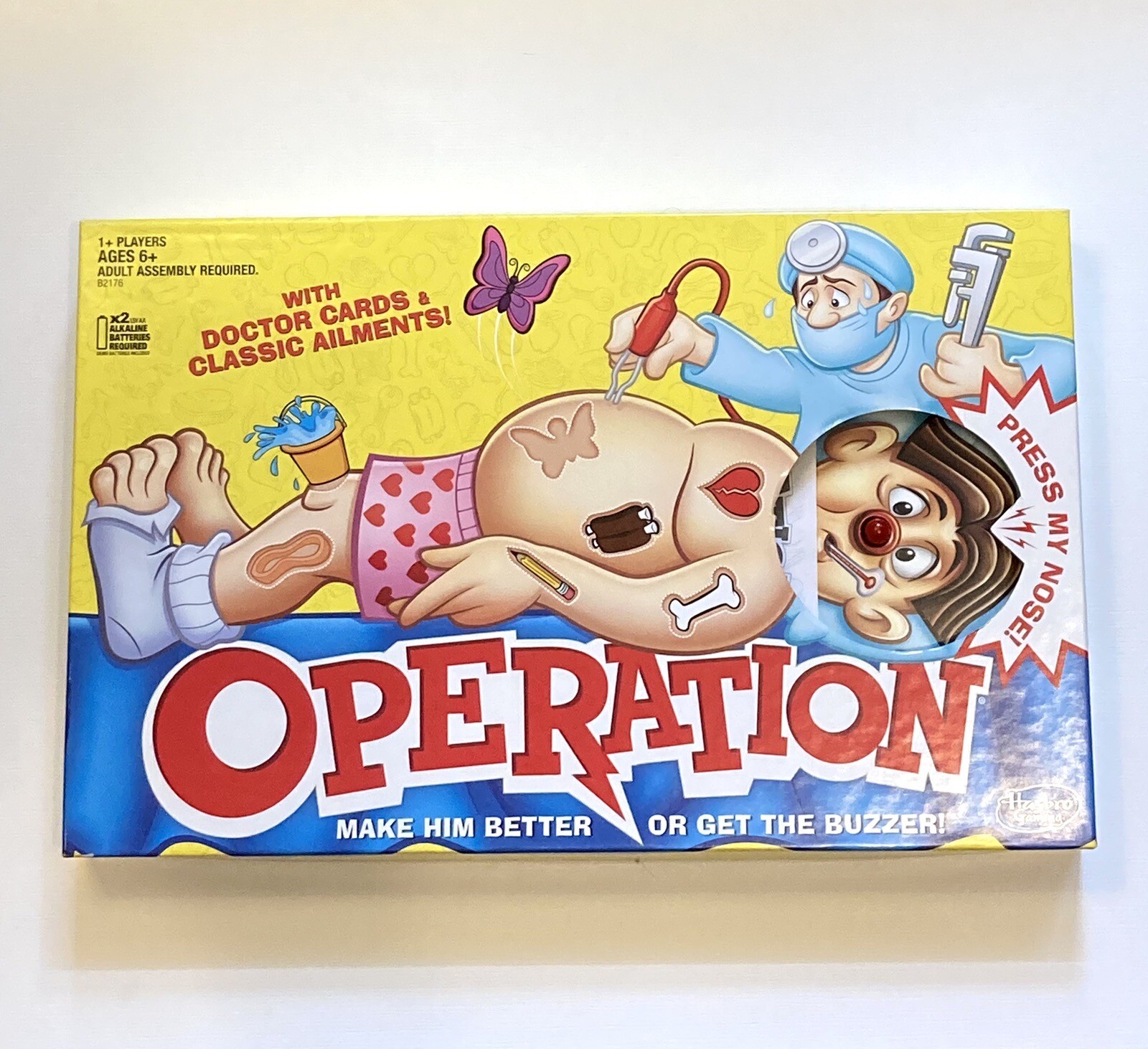 Hasbro Gaming Operation Interactive Game Age 6+ Years Toys for Kids 1+ Players