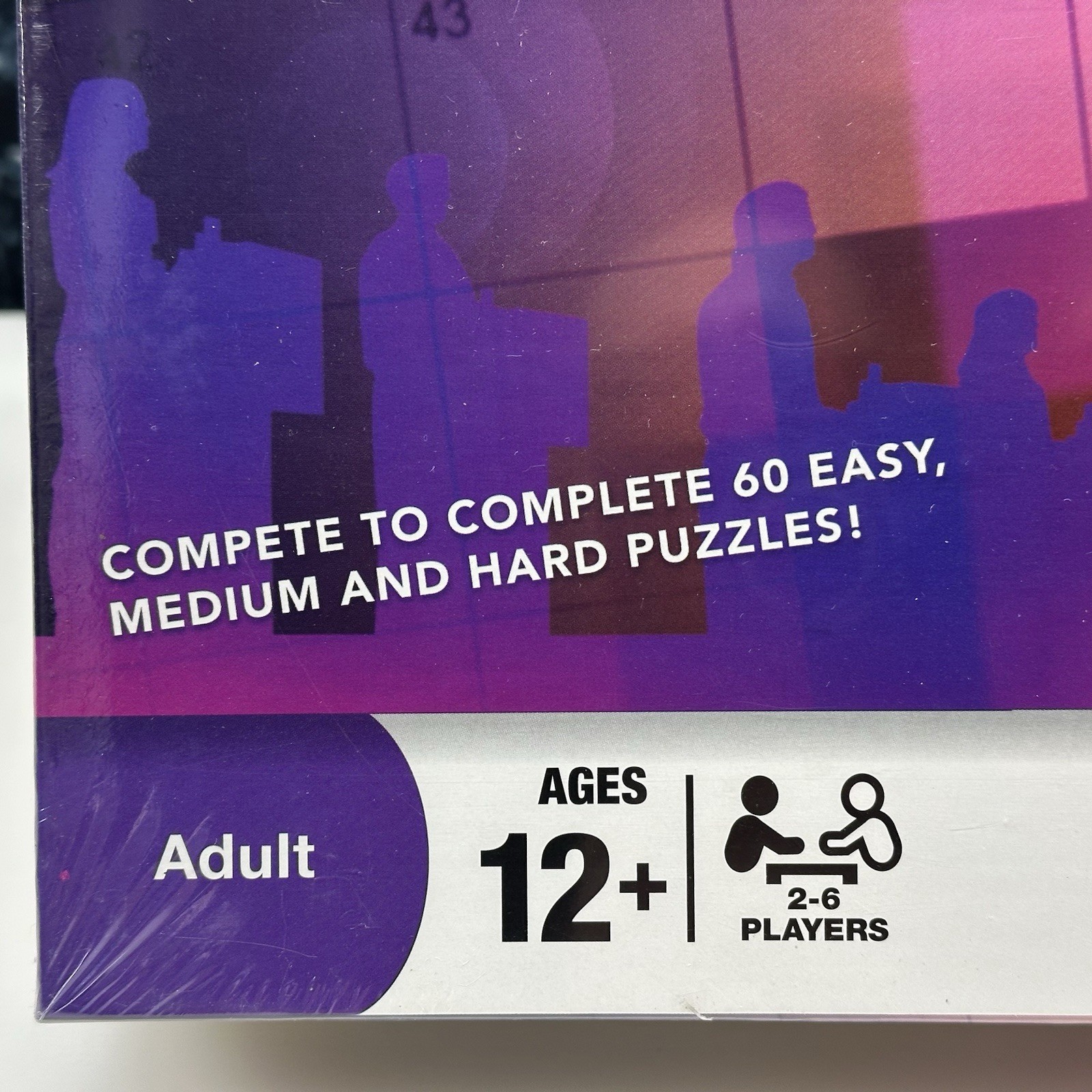 Merv Griffin’s CROSSWORDS Social Wordplay Board Game Adult Ages 12+ Sealed NEW!