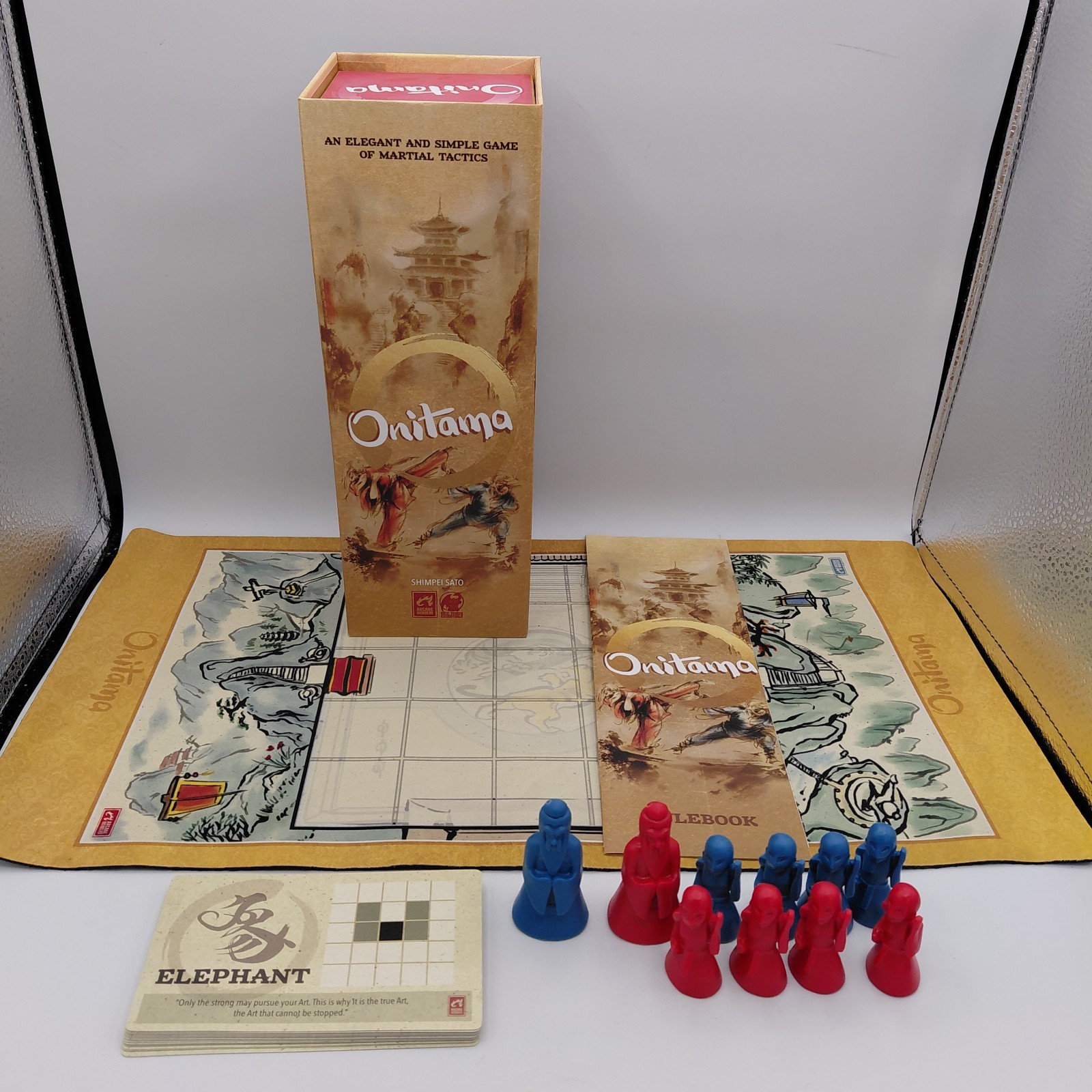 Onitama Board Game Of Martial Tactics Arcane Wonders Strategy Game 100% Complete