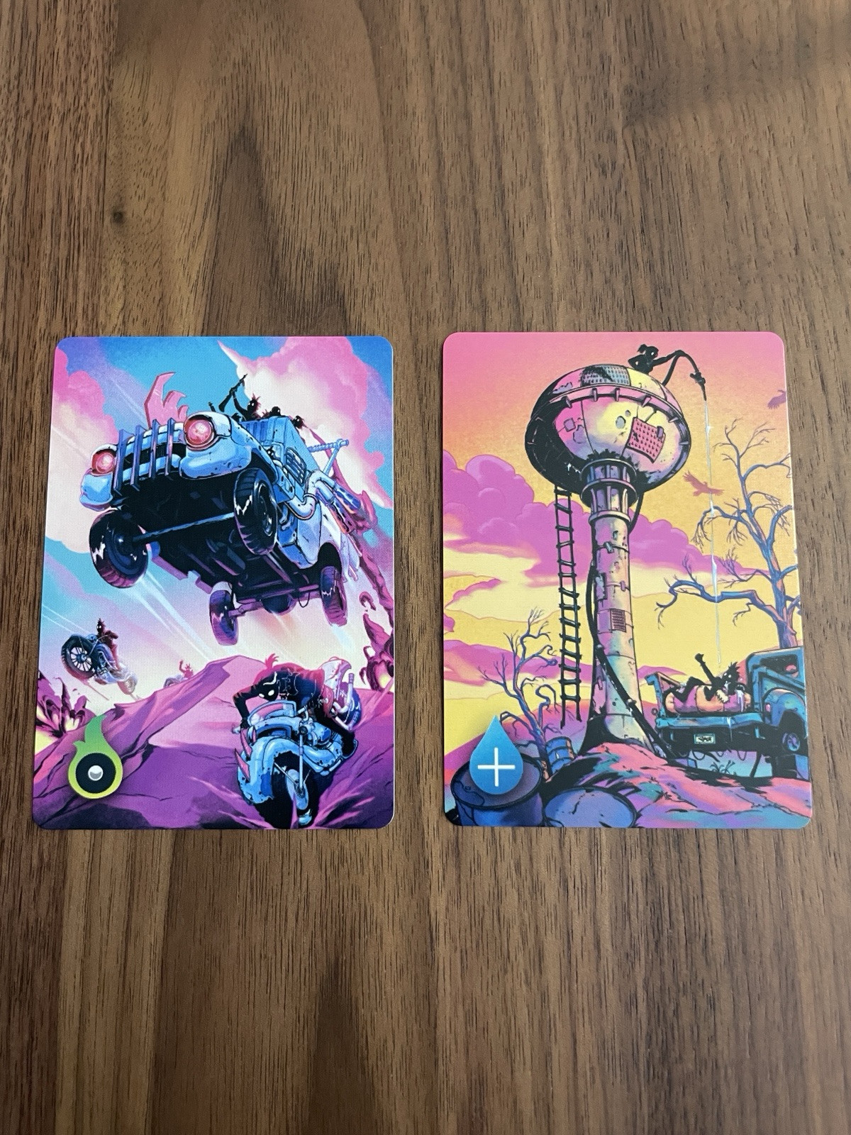 Radlands Promos: Alternate Raiders & Silo Artwork / Cardstock / Not Synth Cards