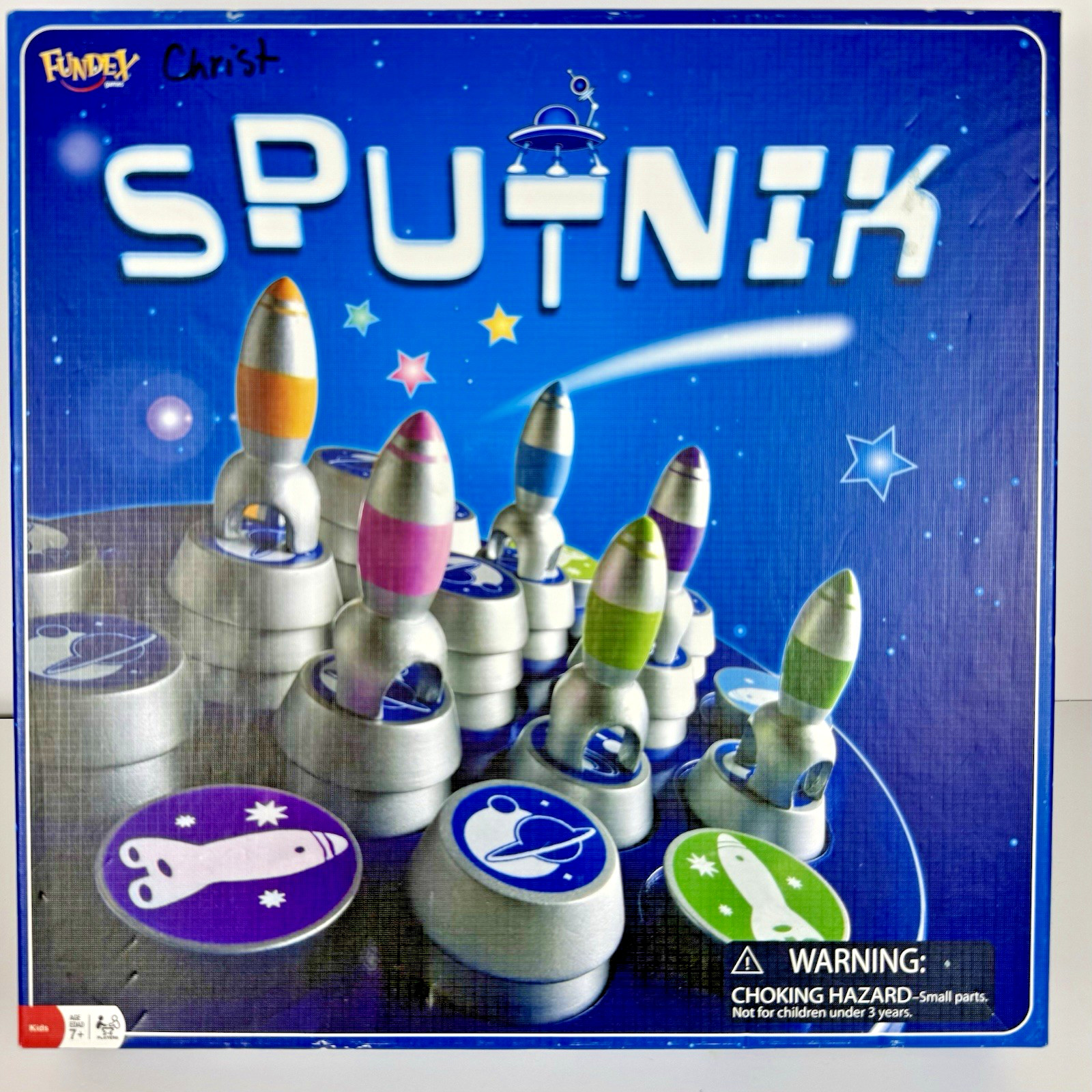 Sputnik – Fundex Gigamic Board Game from 2007 -COMPLETE