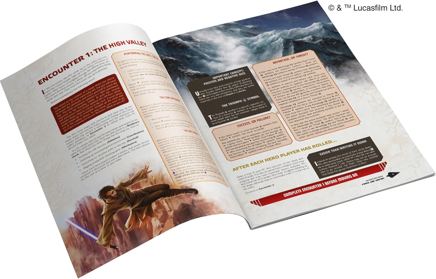 Star Wars – Force and Destiny: Beginner Game Ignite Your Lightsabers and Discove