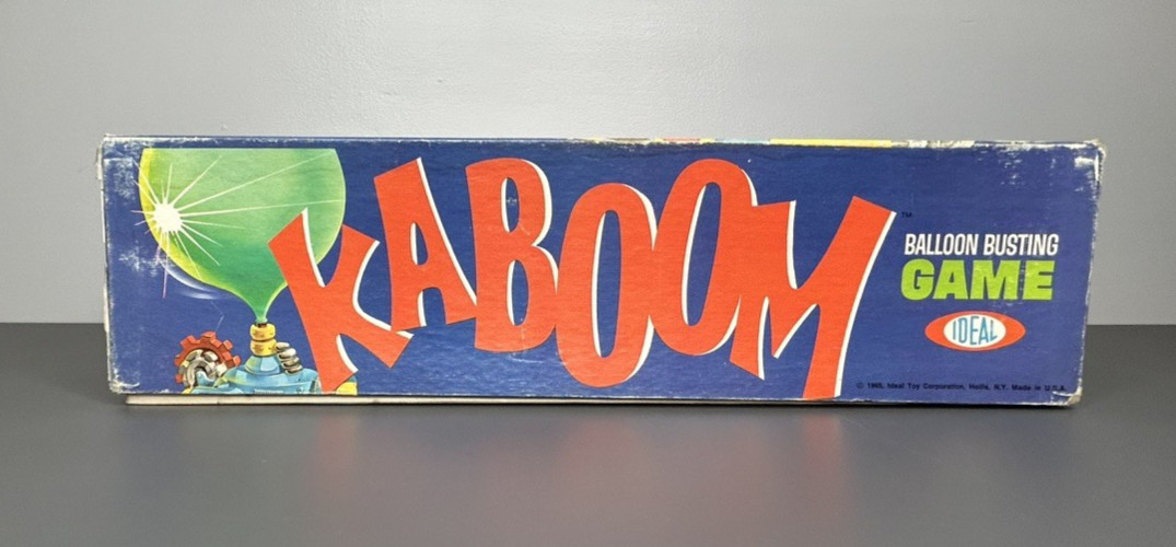 Vintage KABOOM Balloon Busting game 1965 by Ideal