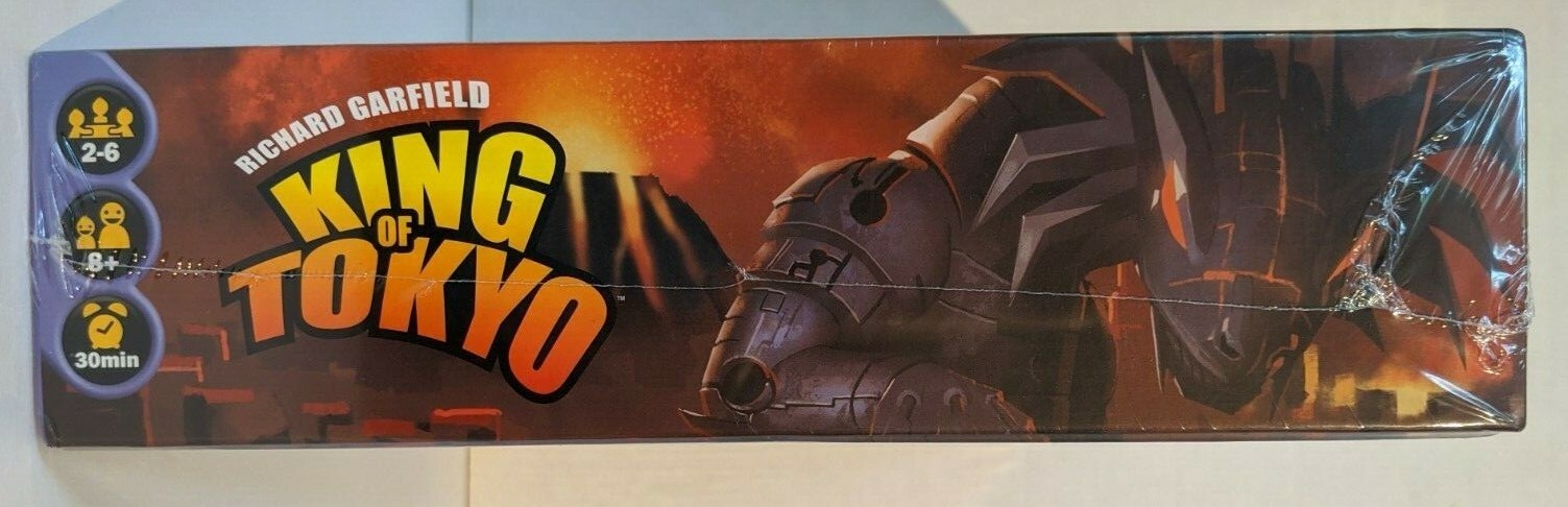 New King of Tokyo Board Game Richard Garfield Award Winning NIB Original Version