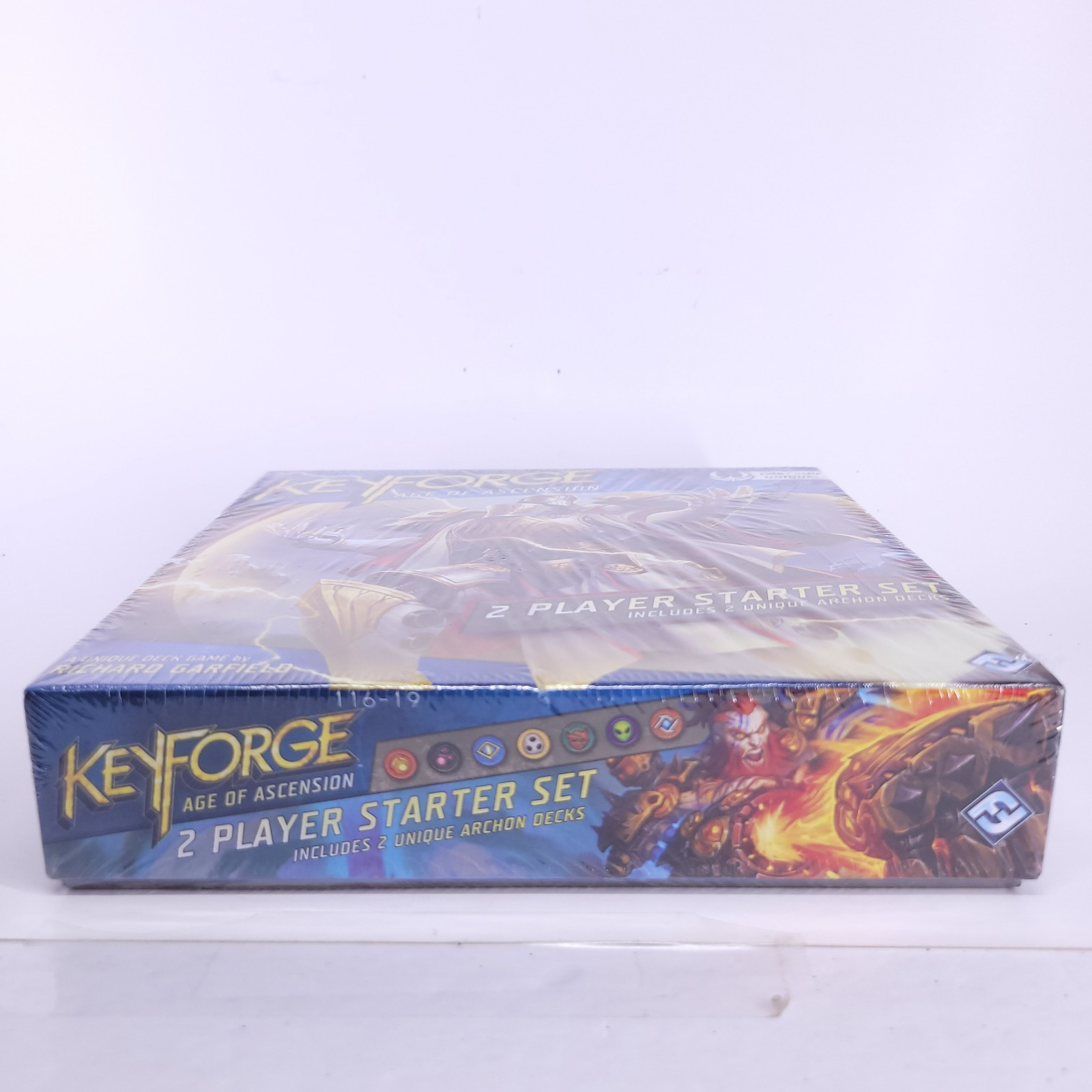 KeyForge: Age of Ascension Two-Player Starter Set 2 Playmats 2 Booster Decks NEW