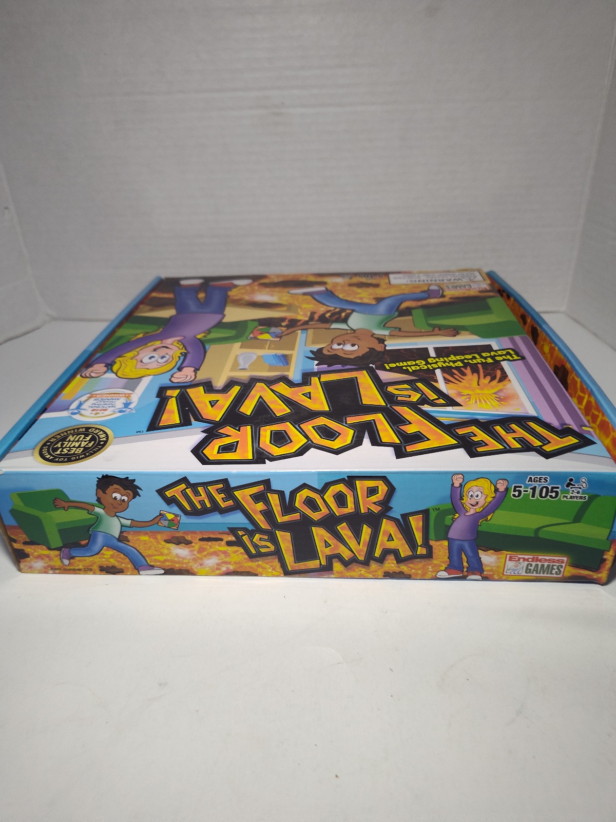 The Floor is Lava Game Endless Games Interactive Family Board Game Complete