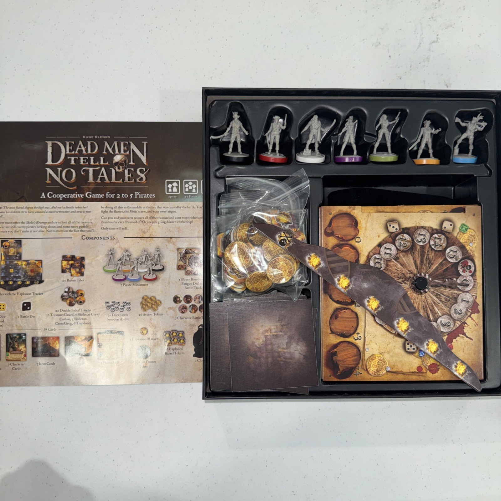 Dead Men Tell No Tales Board Game Complete Minion Games