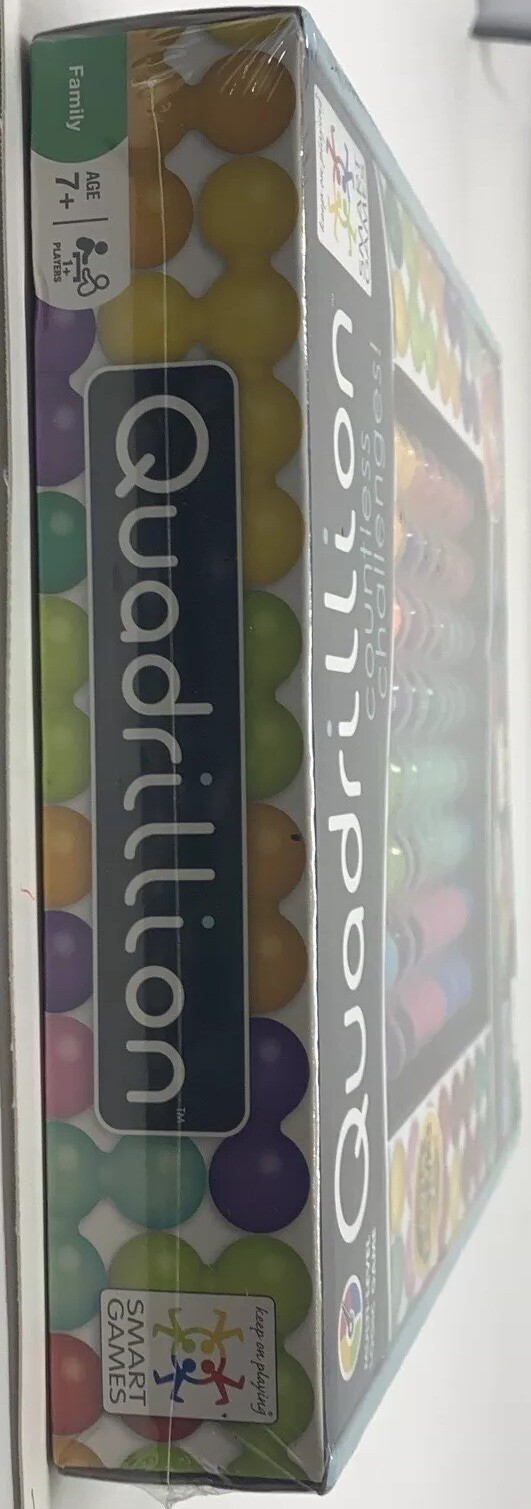 Quadrillion An Award Winning Multi Level Logic Game 1+ Players New Sealed Pkg
