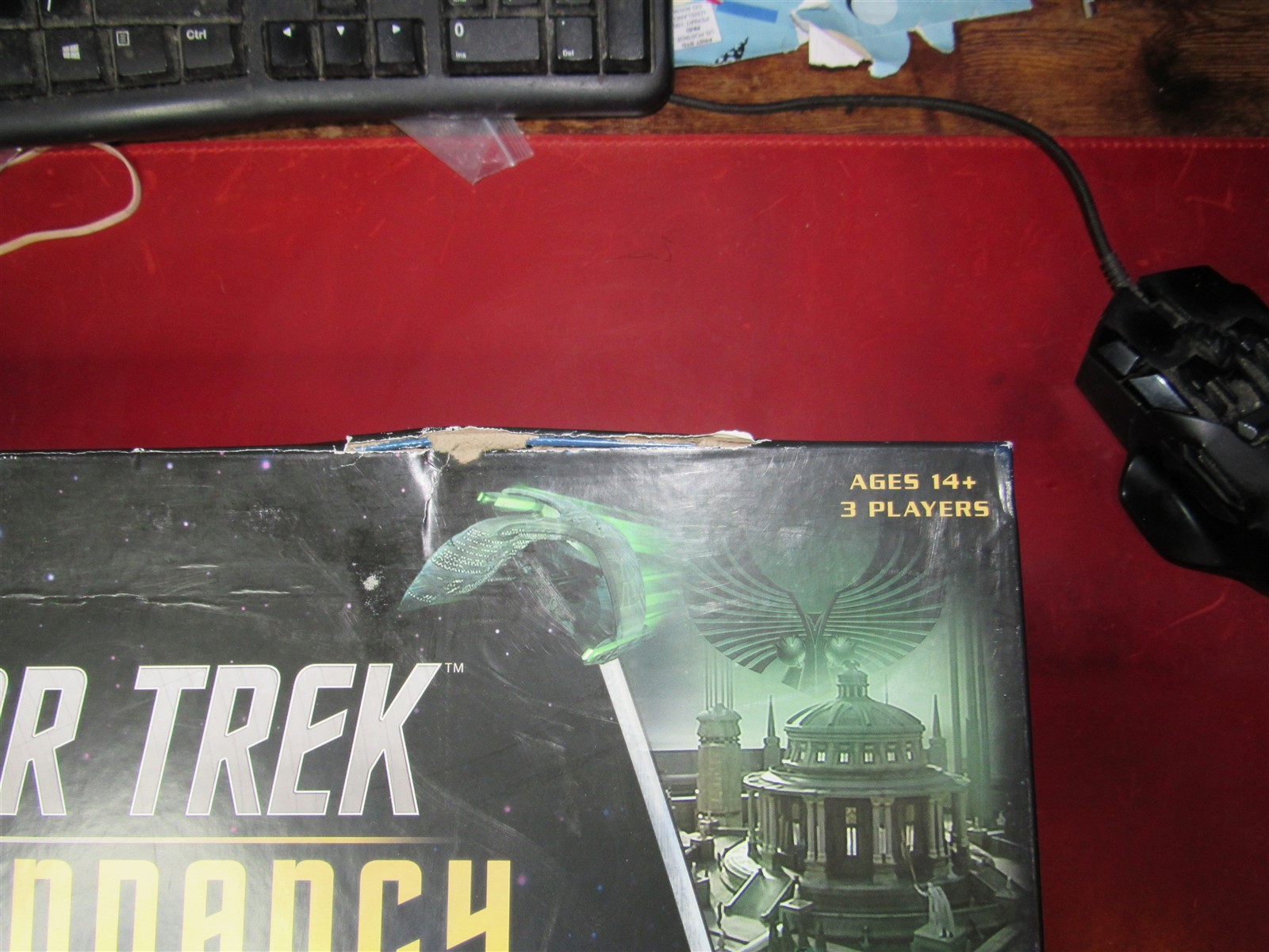 Gale Force Nine: Star Trek: Ascendancy Core Game: Complete – damaged box