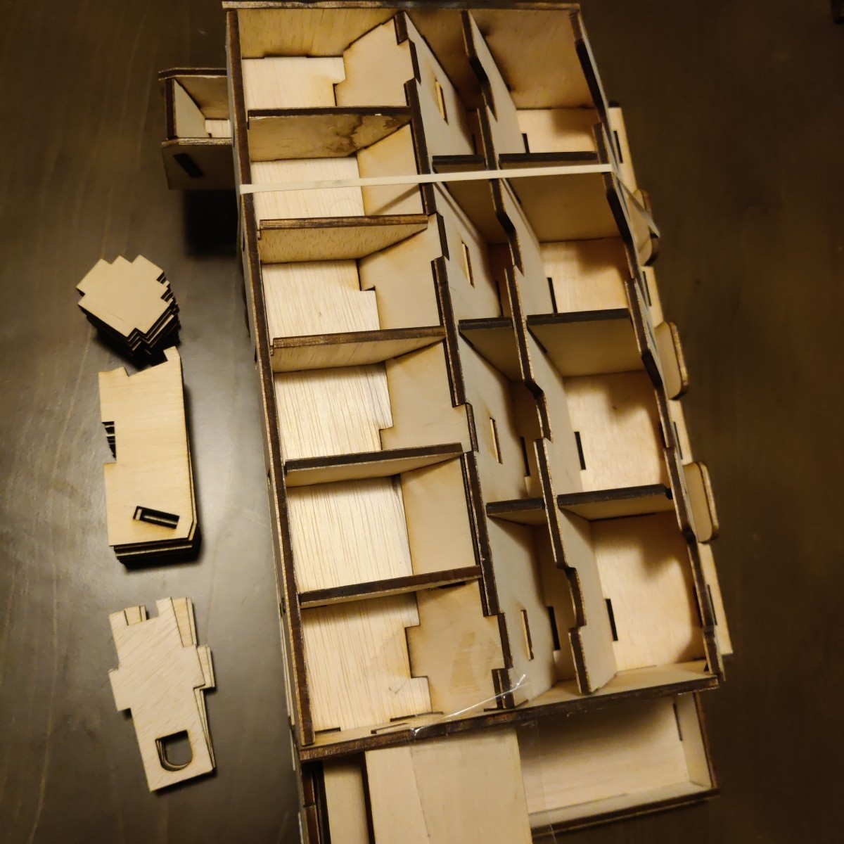 Wingspan Board Game Organizer Laser Cut