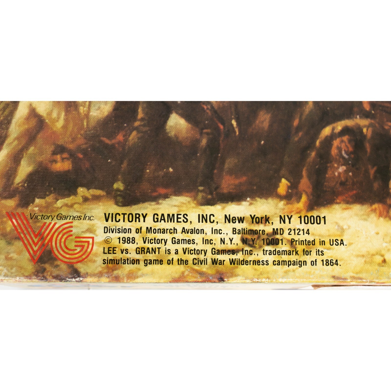 Lee vs. Grant: The Wilderness Campaign of 1864 – Pieces 100% Complete NO TRAY