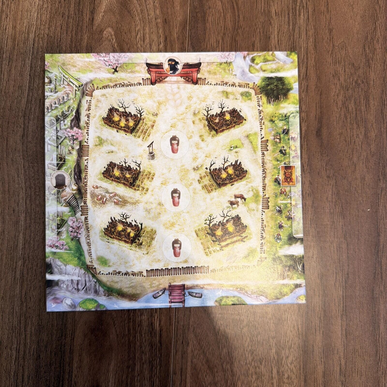 Samurai Spirit Board Game Antonie Bauza Fun Forge Co-op COMPLETE
