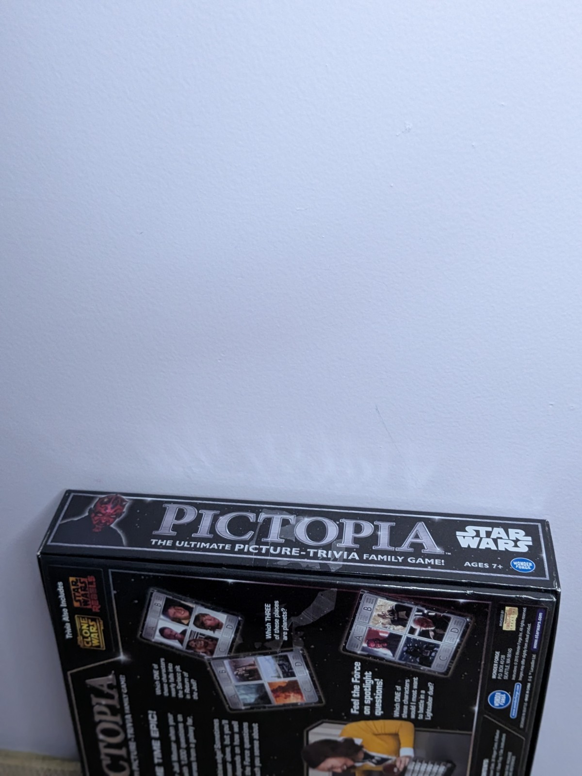 Pictopia Star Wars Complete Ultimate Picture Trivia Board Game Clone Rebels