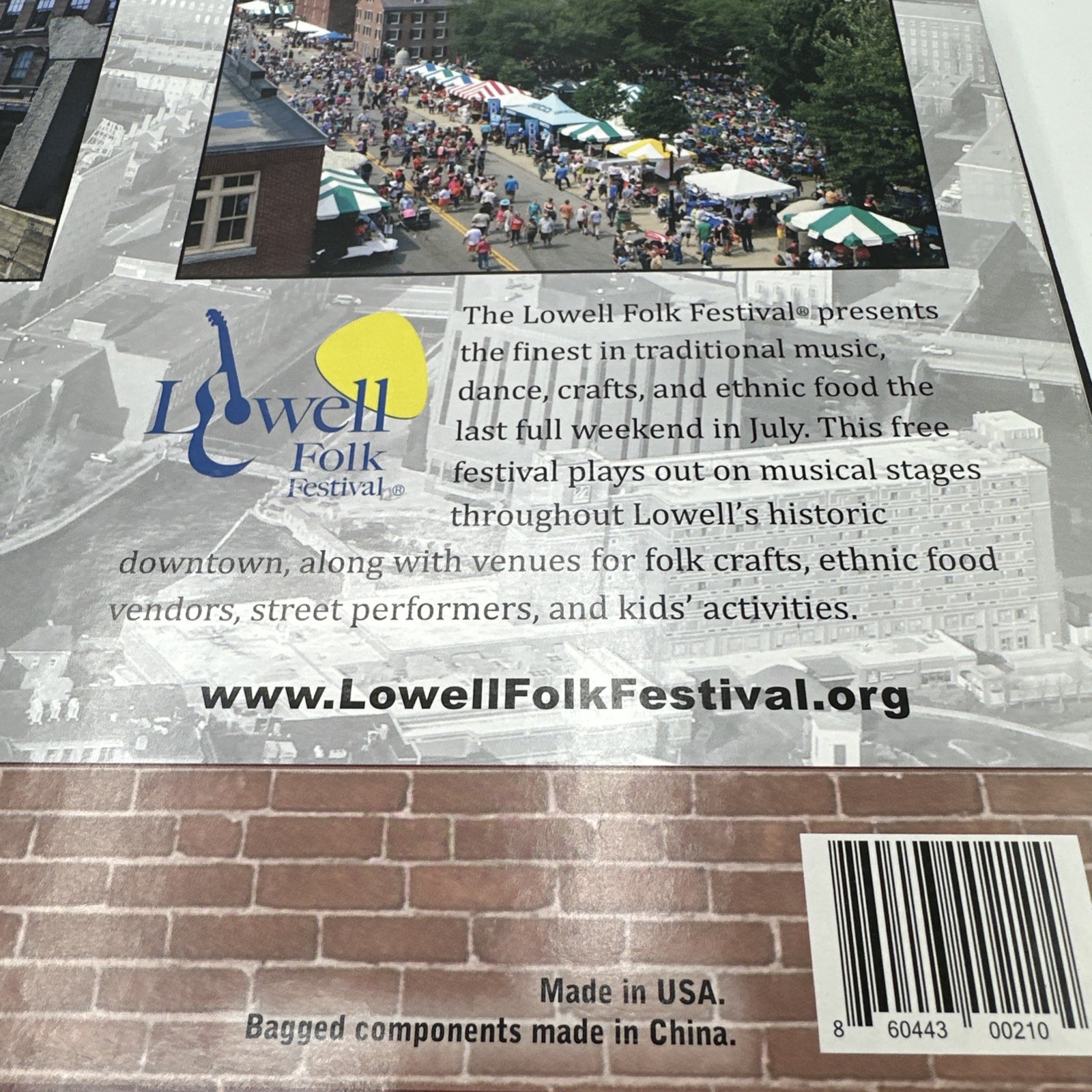 Awesomeness is Lowell Massachusetts Commemorative Board Game 2018