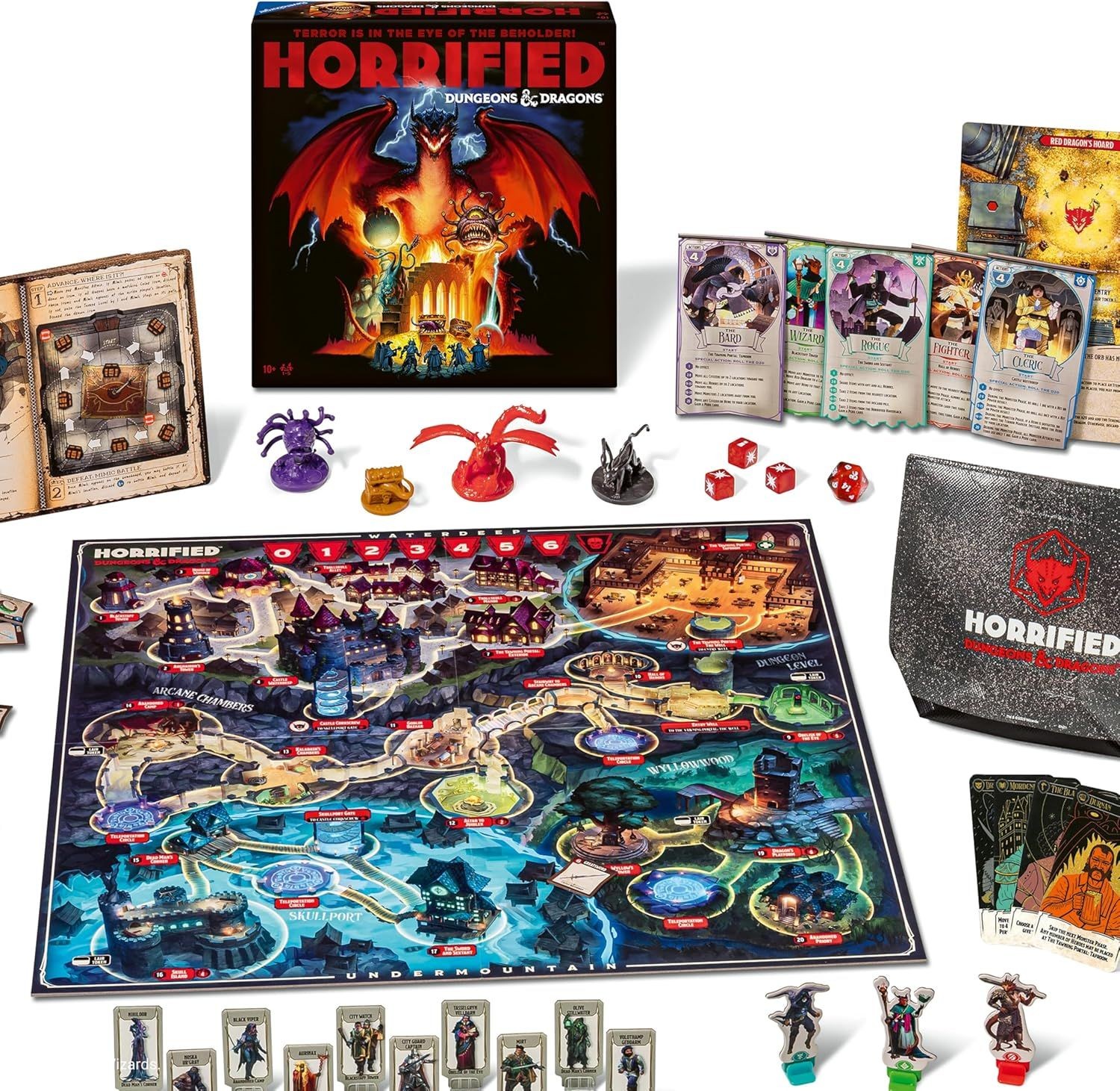 Horrified: Dungeons & Dragons Strategy Board Game