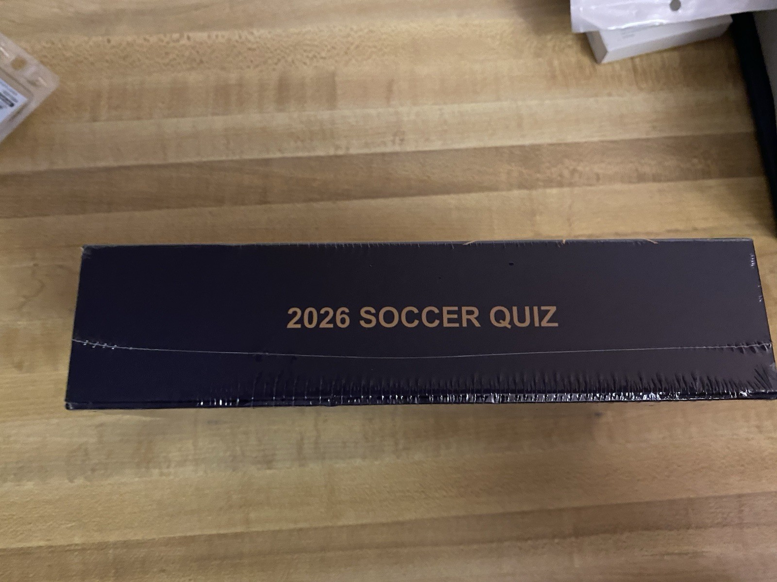 New Soccer Quiz 2026 Sealed Quiz Card Game, Adult, 2+ Players, Complete Game