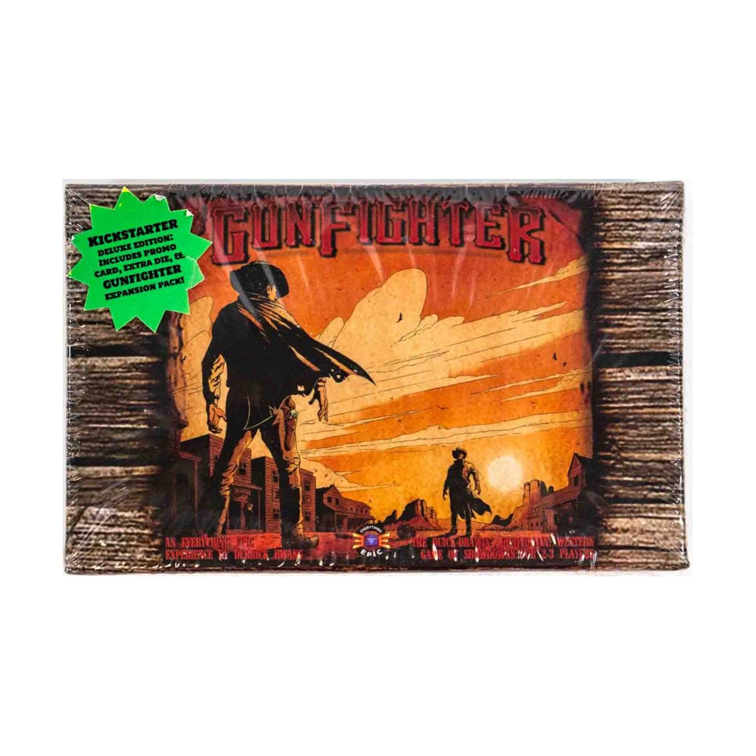 Everything Epic Board Game Gunfighter (Kickstarter Ed) Box SW (New)
