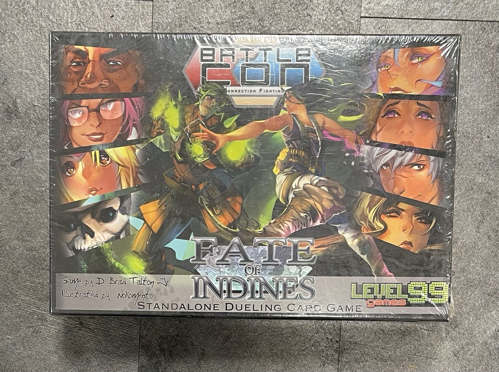 Battle Con Fate of the Indines Board card Game by Level 99 games 2014