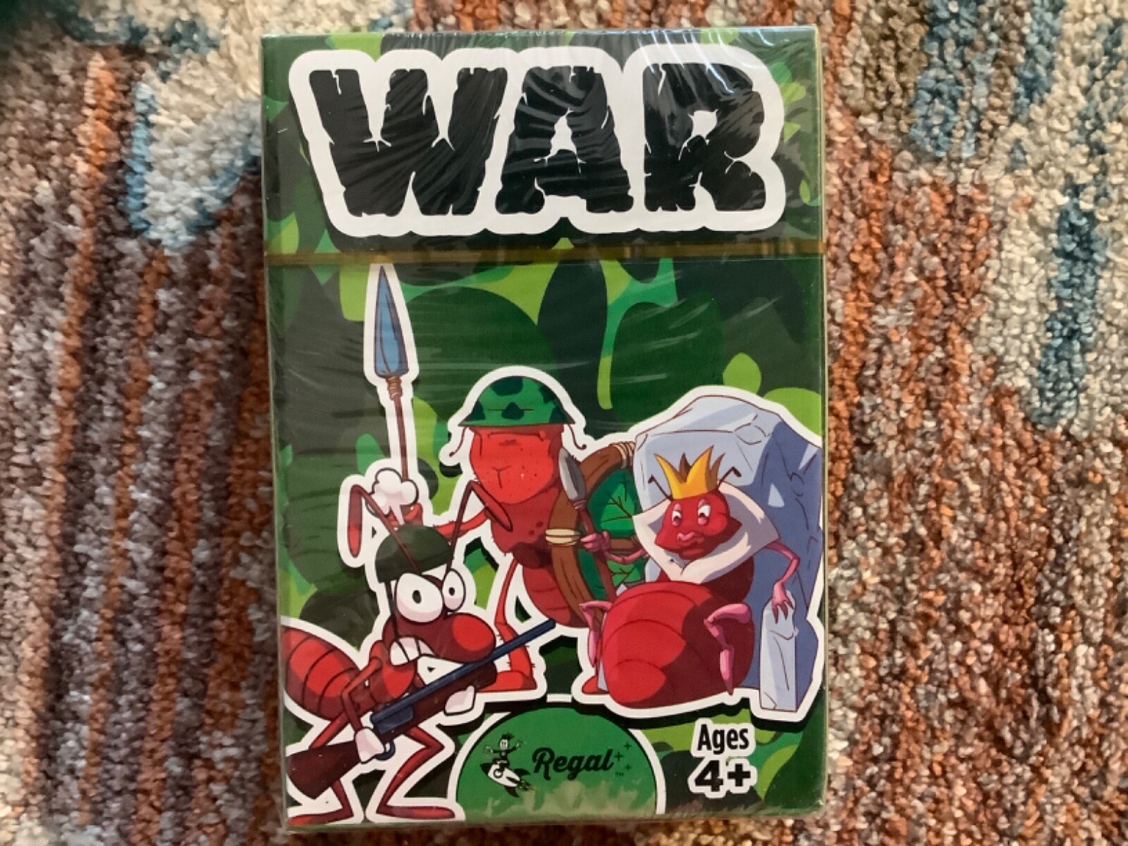 Regal Games card War , brand new , sealed