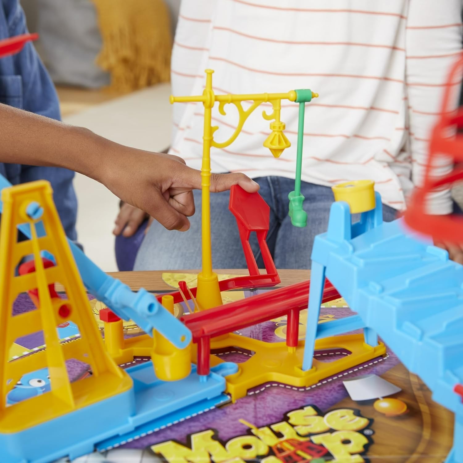 Hasbro Gaming Mouse Trap Board Game Kids 6+ Classic 2-4 Player Multicolor Easier