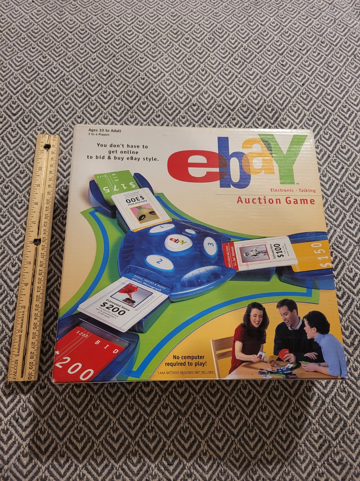 eBay Electronic Auction Game. NEW. Vintage Board Game. Auction Game