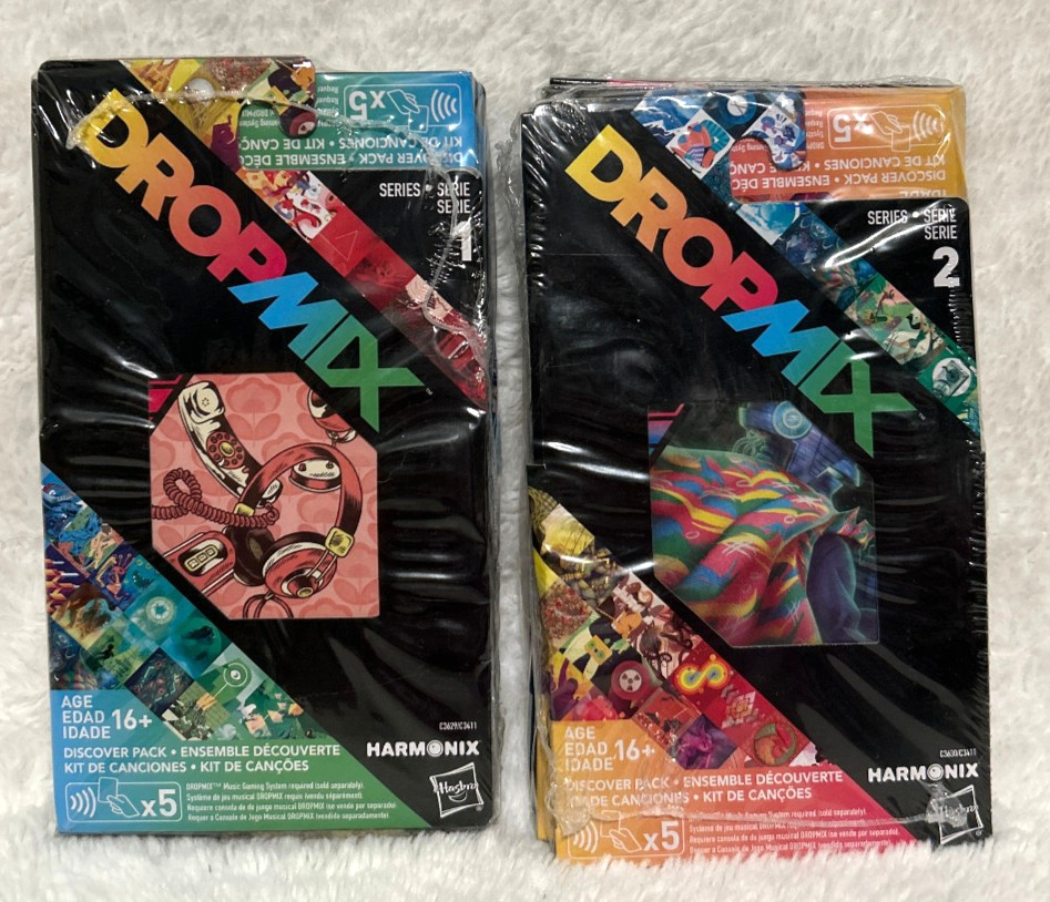 DropMix Discover Pack Series 1 And 2 (Packs of 5) Harmonix Hasbro 16+ NEW Sealed