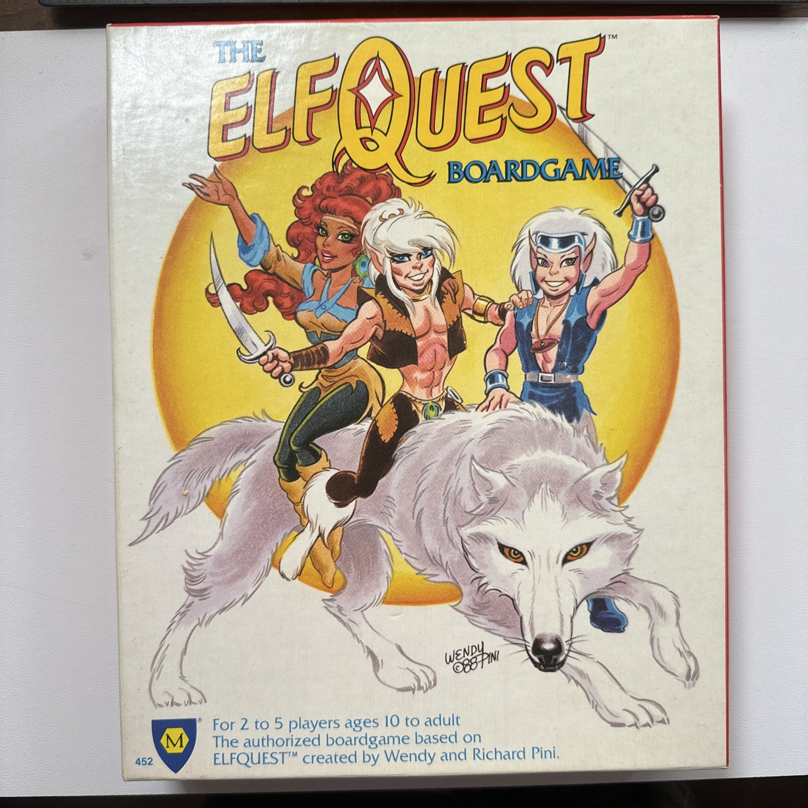 The Elf Quest Boardgame (Mayfair Games, 1988) Vintage Role Playing Complete